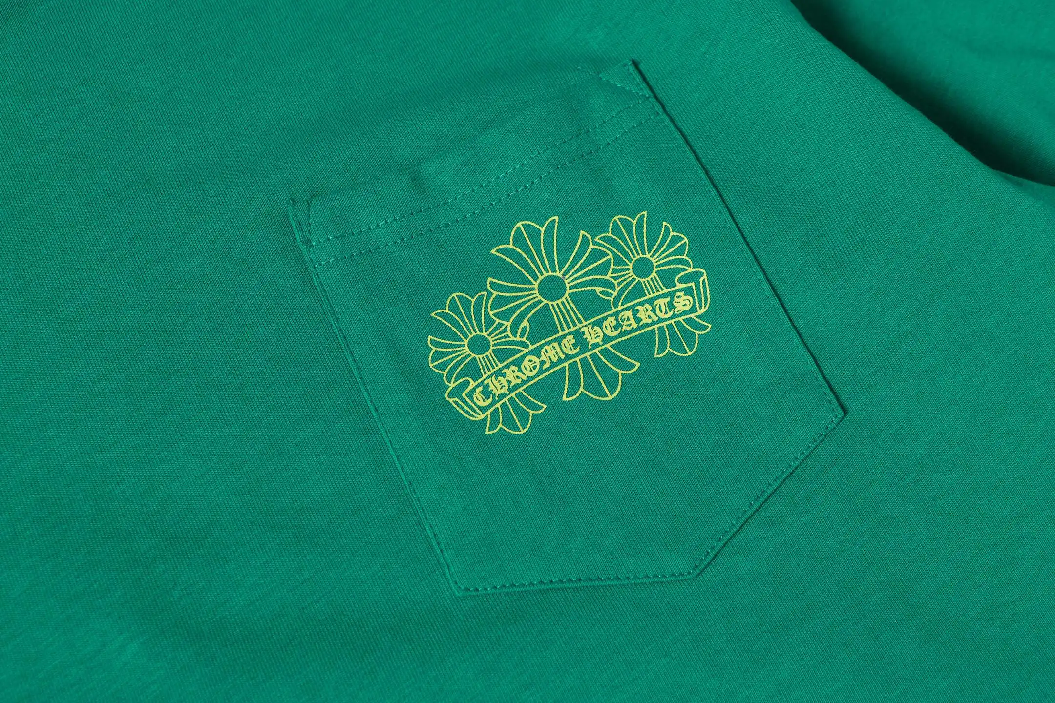 Logo Print Long-Sleeve Pocket T-Shirt D10013893 — view 6
