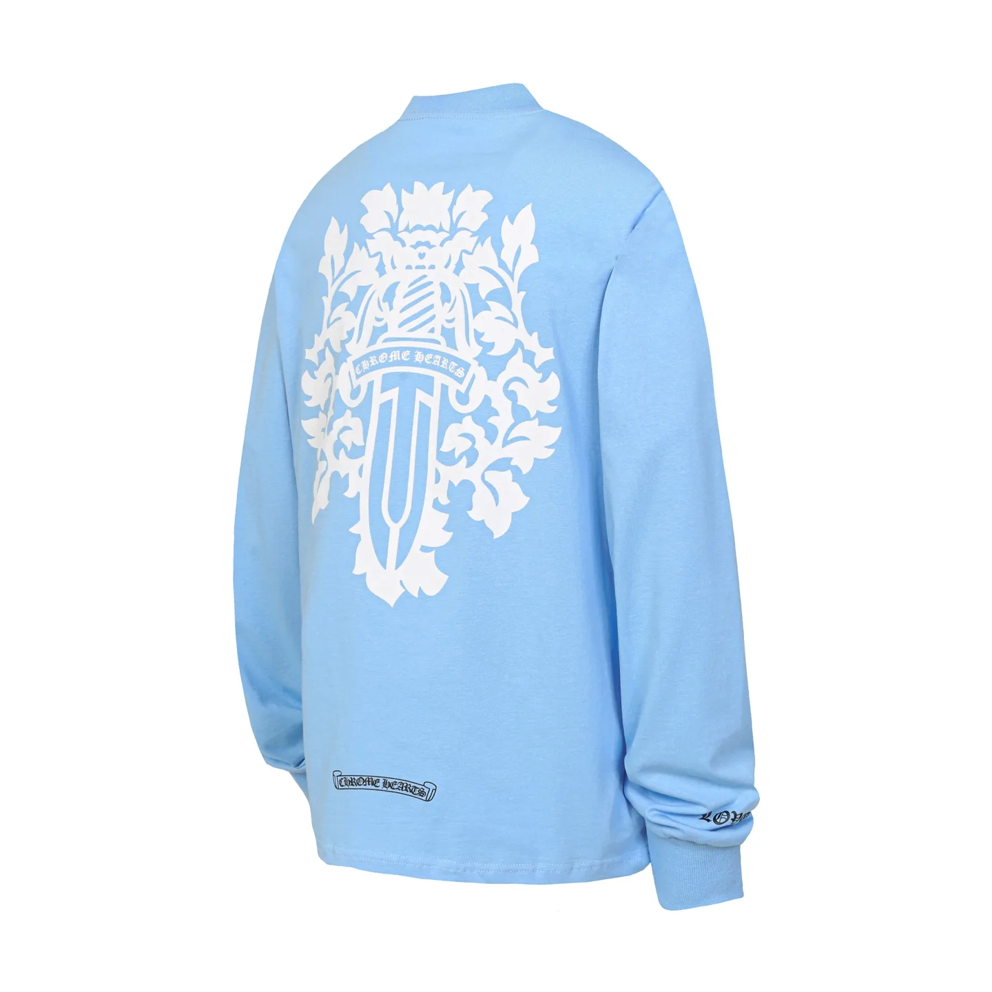 Dagger Print Long-Sleeve T-Shirt D10013878 — view 3