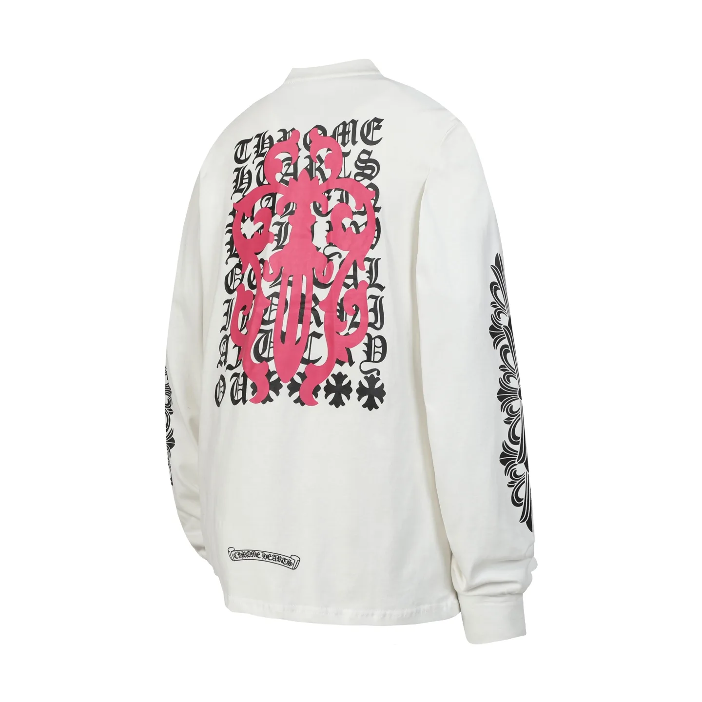 Logo-Print Cotton-Jersey Long-Sleeve T-Shirt D10013887 — view 2