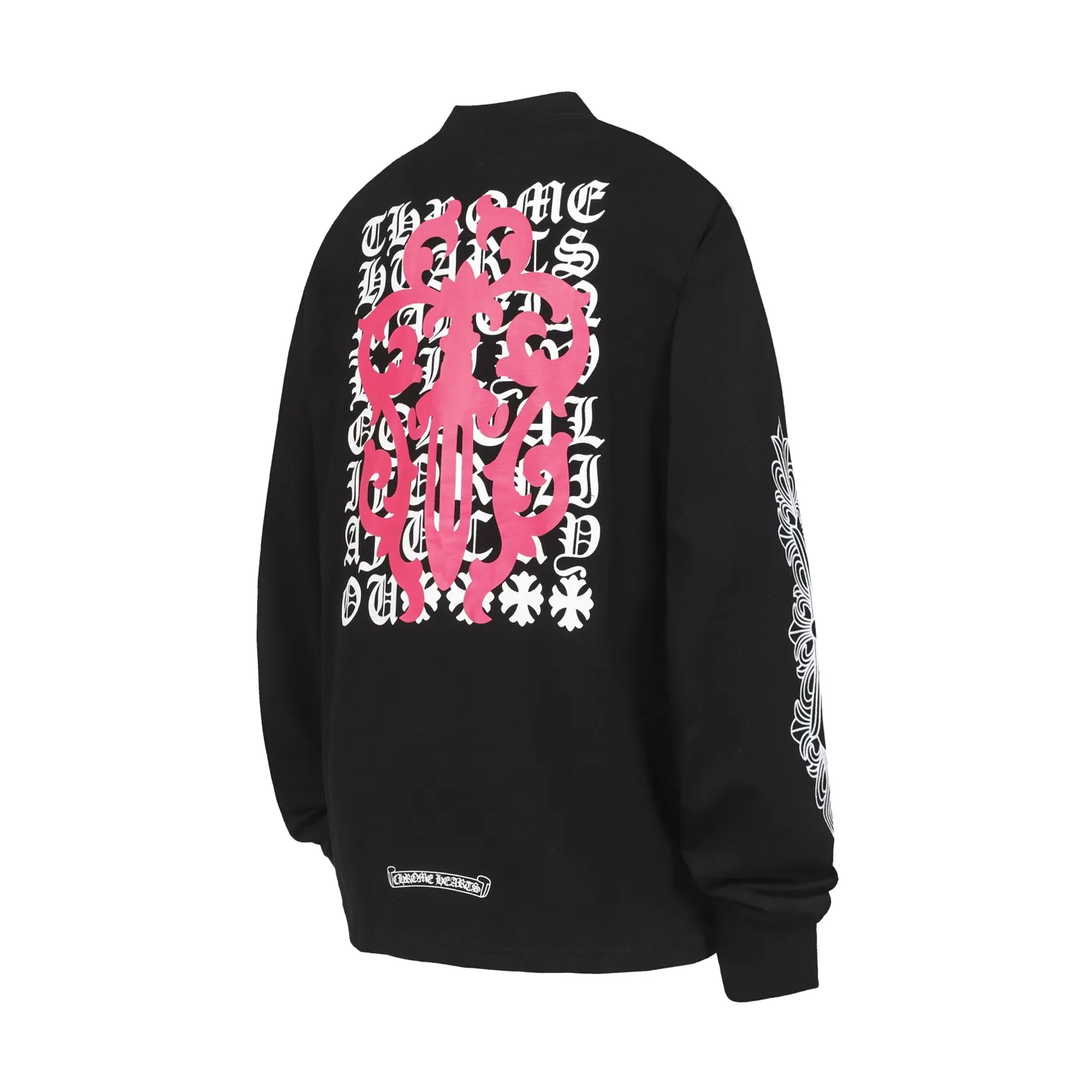 Logo-Print Cotton-Jersey Long-Sleeve T-Shirt D10013889 — view 5