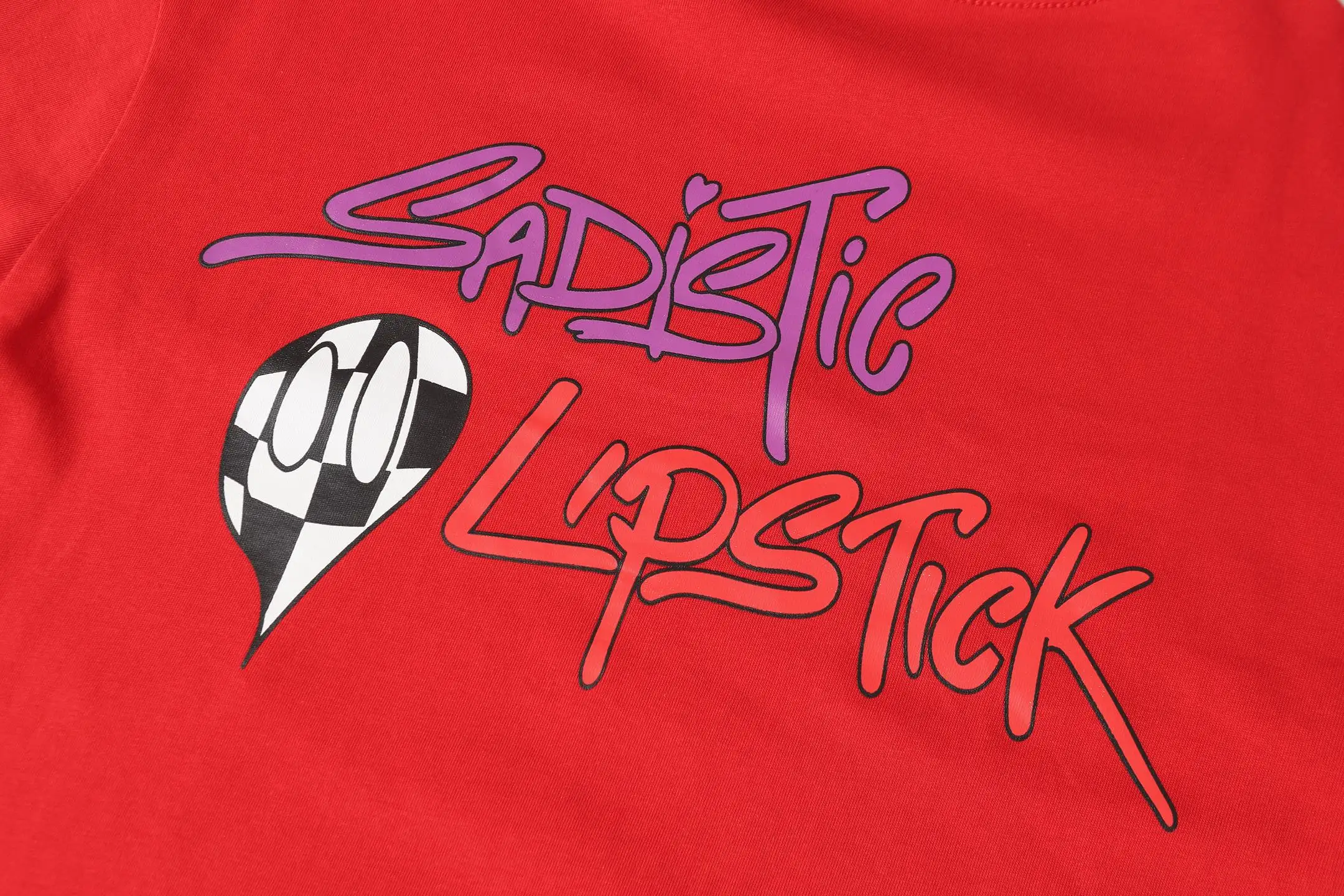 Graffiti Print Long-Sleeve T-Shirt D10013978 — view 12