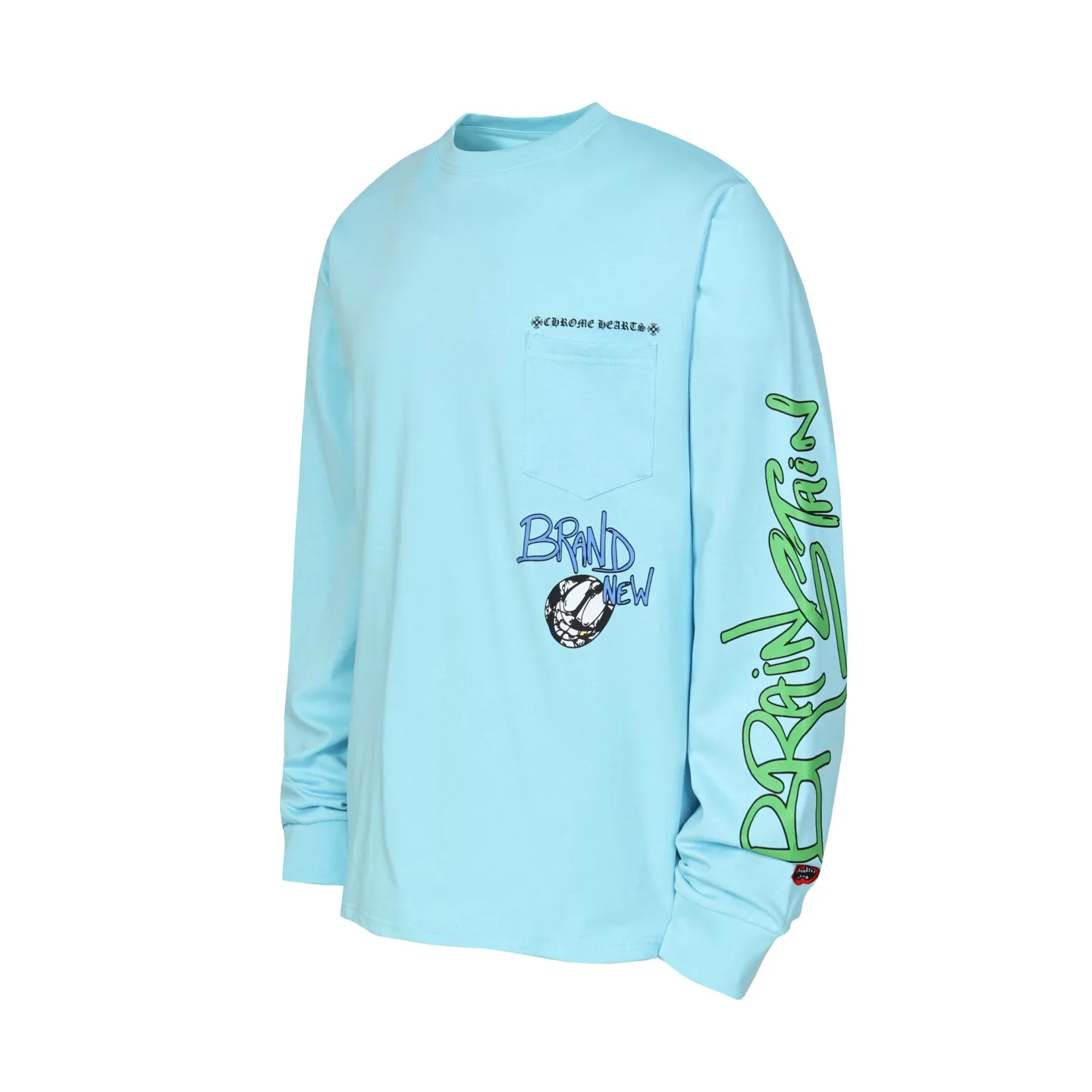 Chrome Hearts Graffiti Print Long-Sleeve T-Shirt D10013973 — view 2