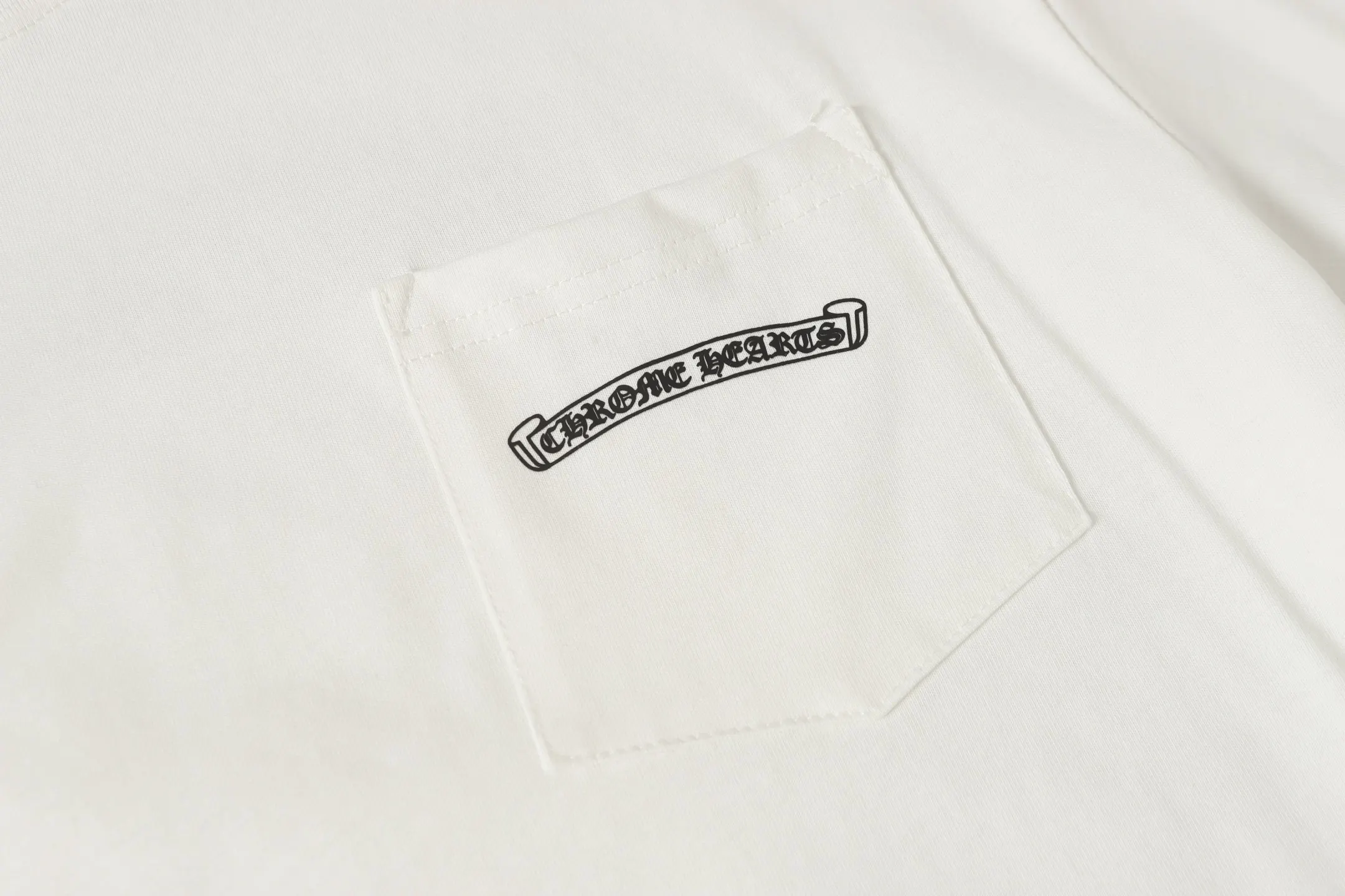 Logo Print Cotton Pocket T-Shirt D10014009 — view 4