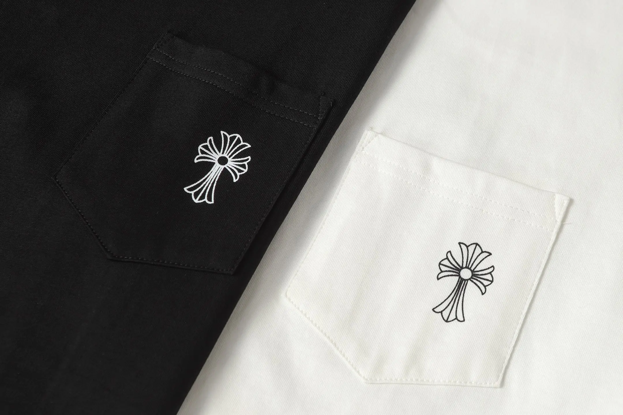 Logo Print Cotton Pocket T-Shirt D9514028 — view 6