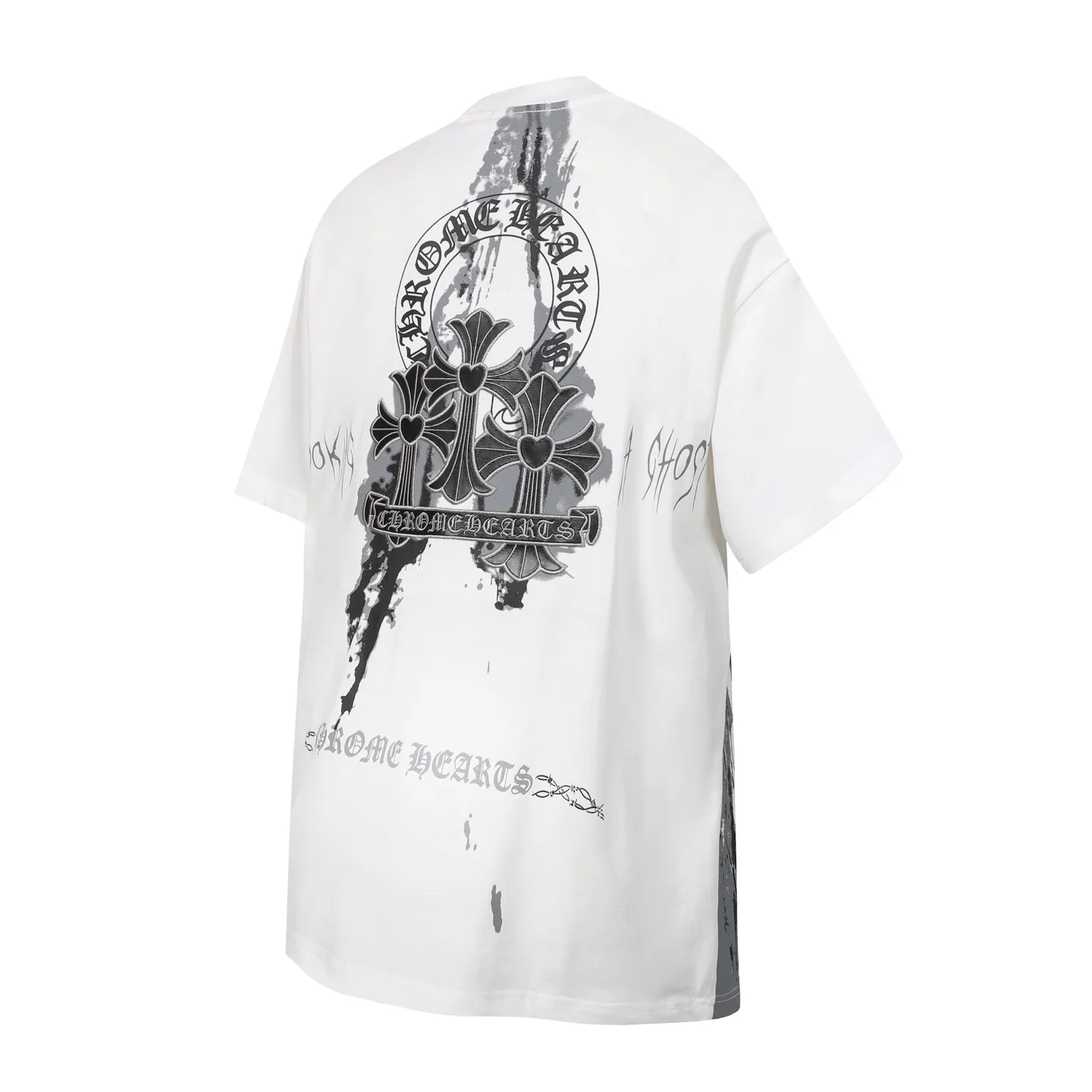 Chrome Hearts Cross Graphic Embroidered T-Shirt D11014099 — view 3