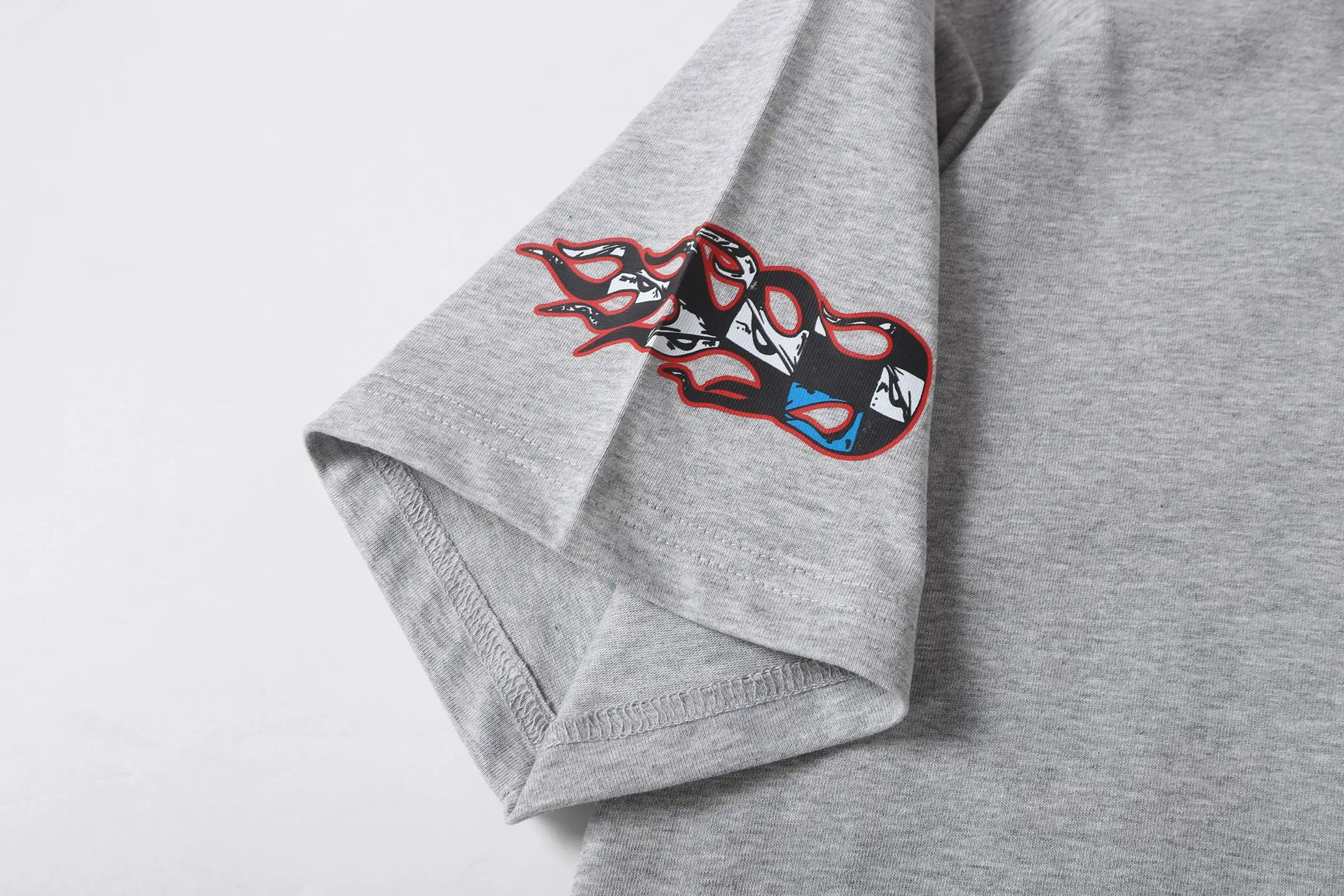 Graffiti Print Pocket T-Shirt D9514019 — view 7