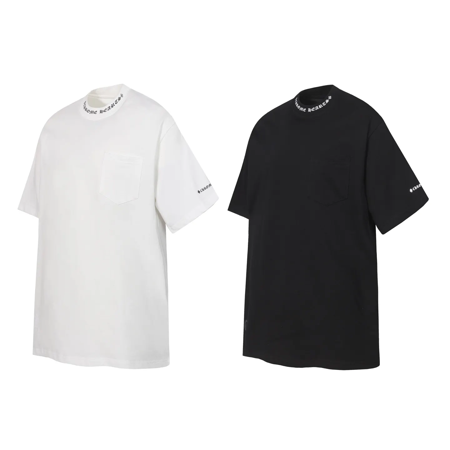 Logo-Embroidered Cotton Pocket T-Shirt D9514025