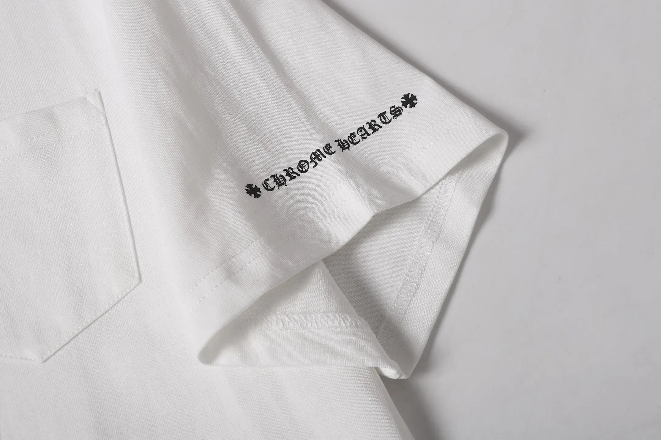 Logo-Print Cotton-Jersey Pocket T-Shirt D9514023 — view 7