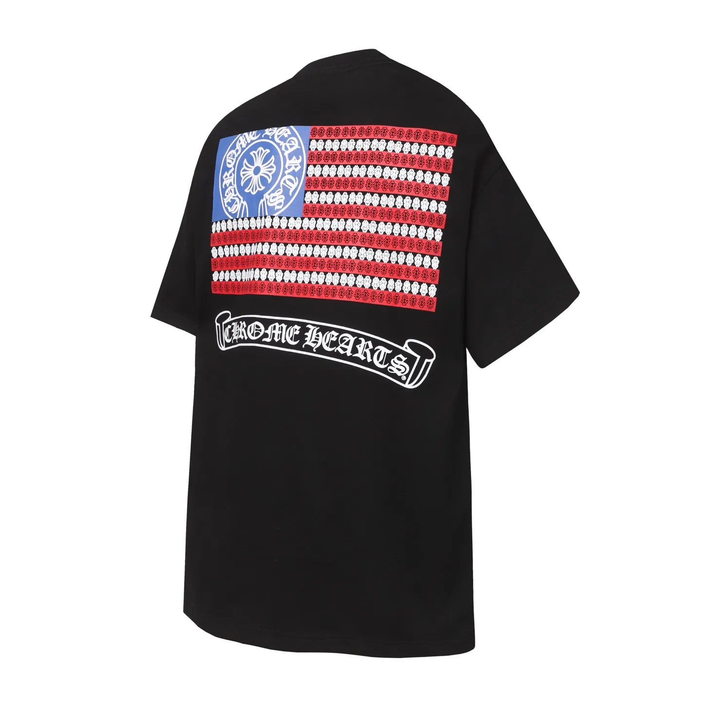 American Flag Horseshoe Logo T-Shirt D9514106 — view 3