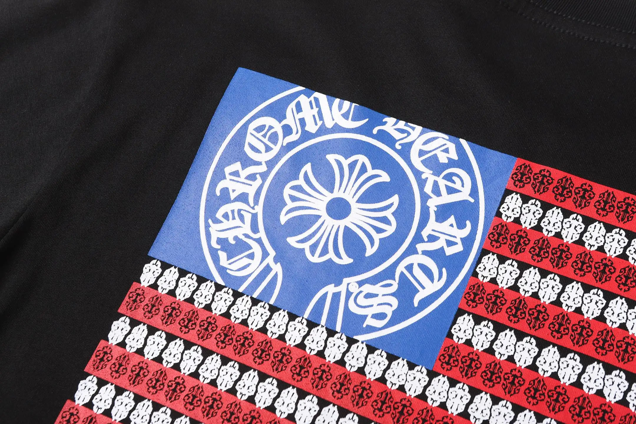 American Flag Horseshoe Logo T-Shirt D9514106 — view 9