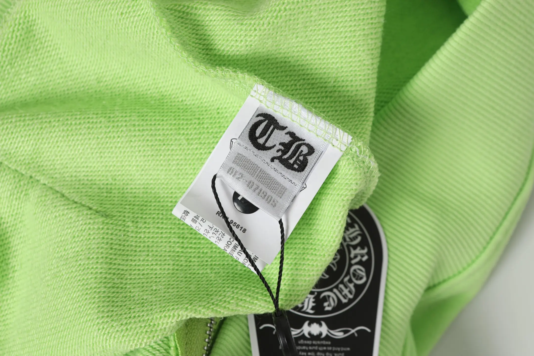 Graffiti Print Zip-Up Hoodie D15013876 — view 11