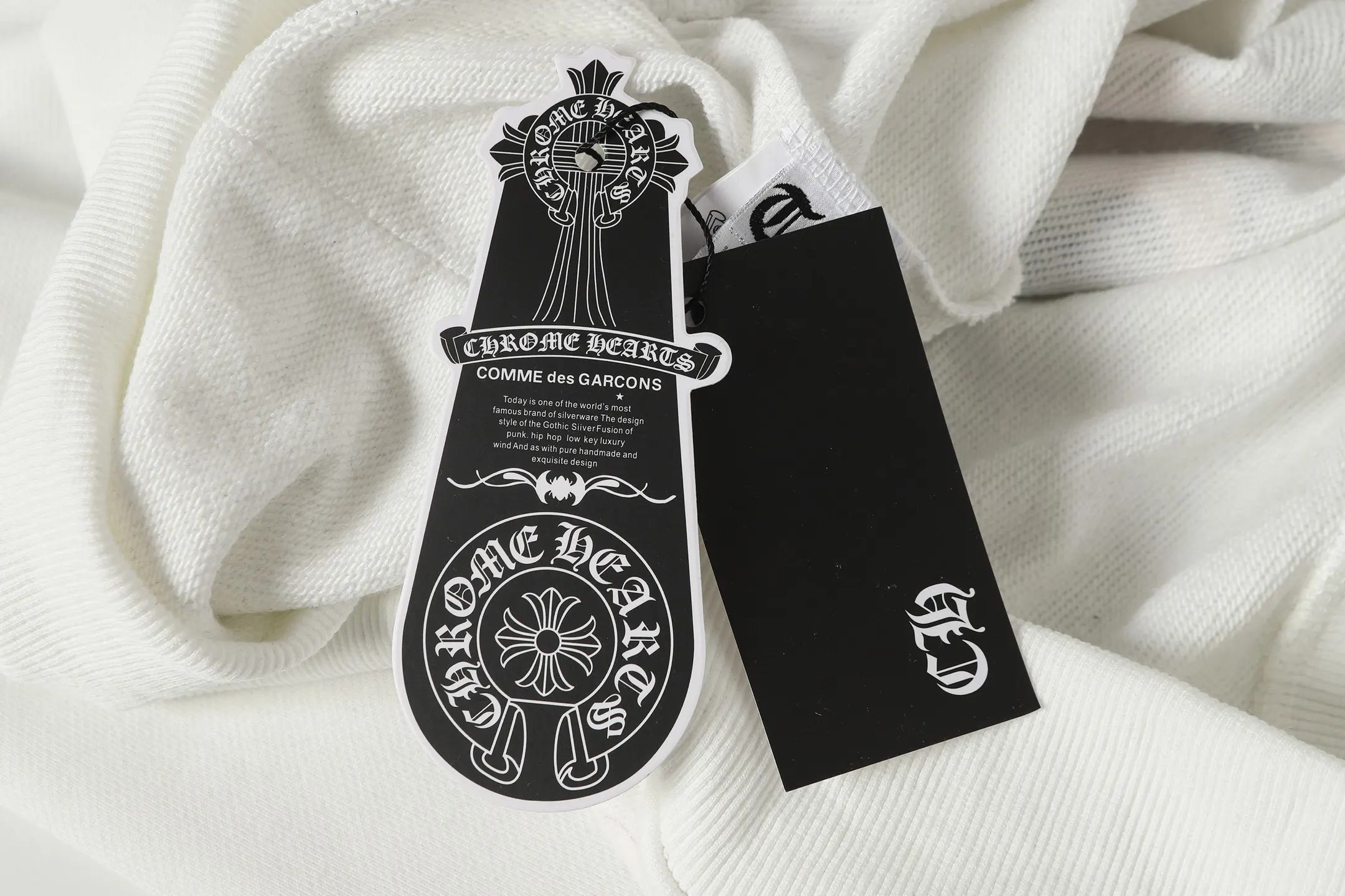 Logo-Print Cotton-Blend Jersey Hoodie D14013884 — view 11