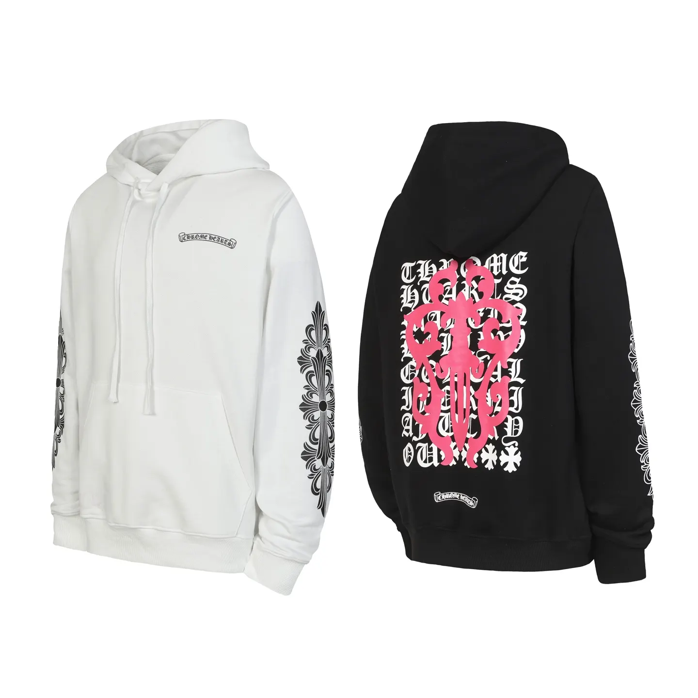 Sanskrit Print Logo Hoodie D14013886
