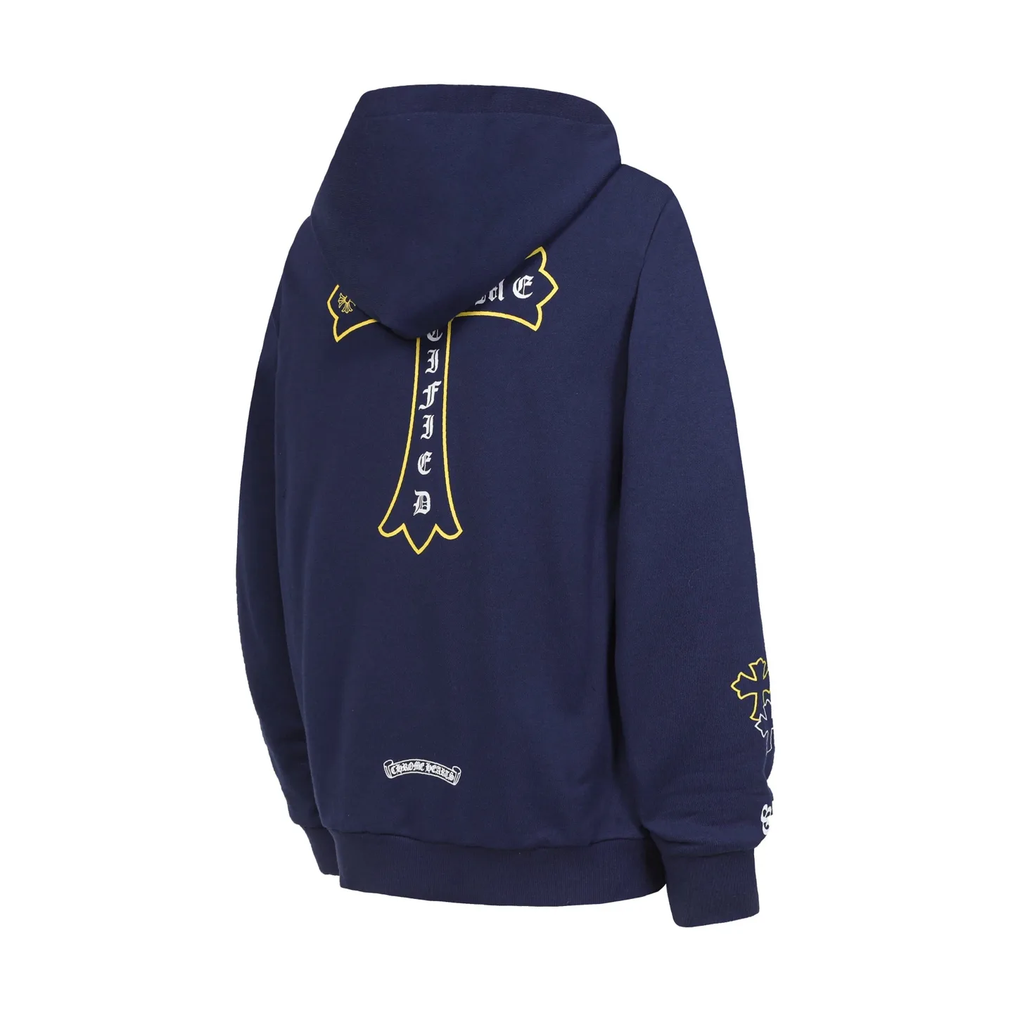 Cross Print Logo Cotton Hoodie D14013891 — view 3