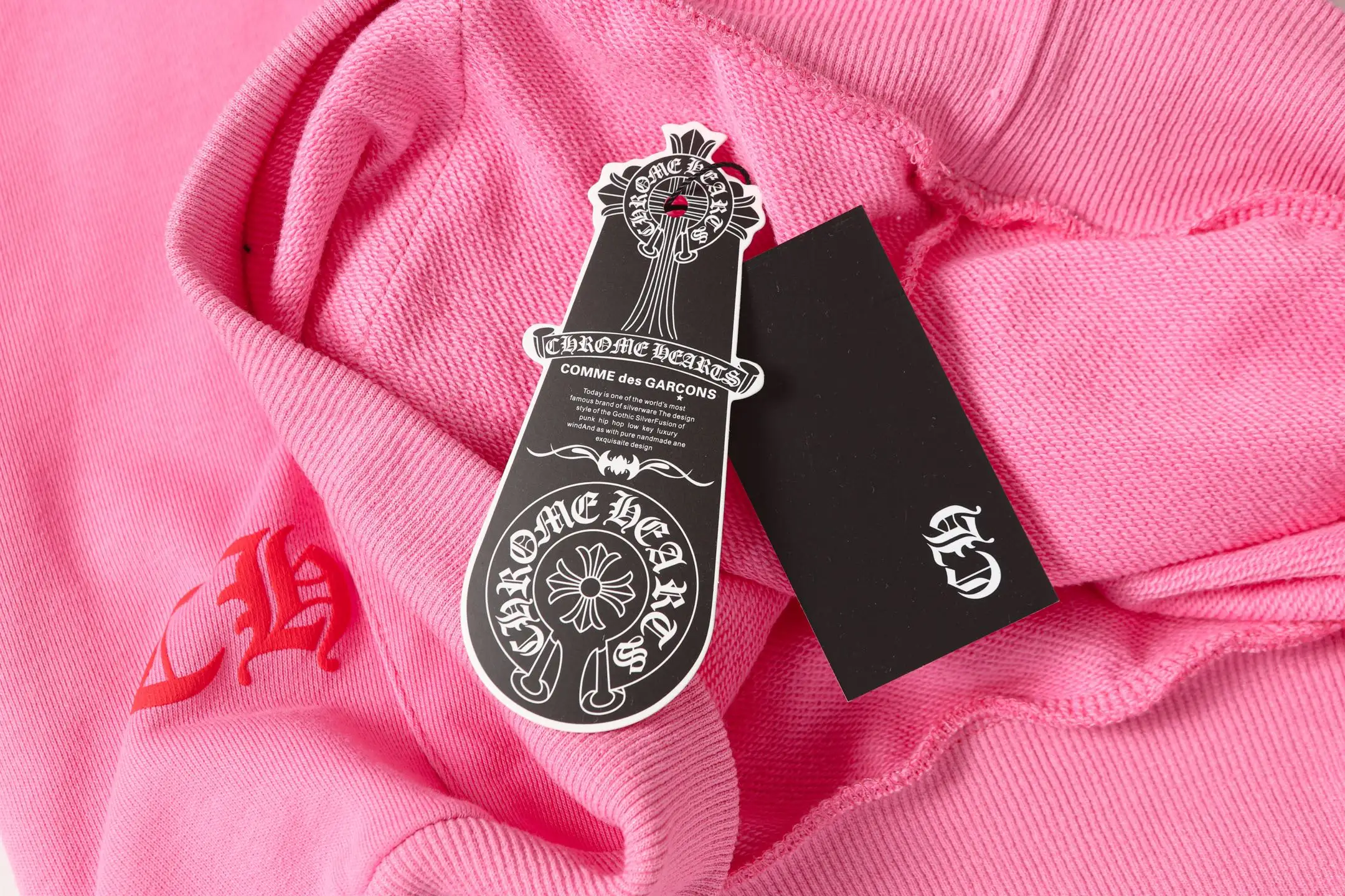 Logo Print Cotton-Blend Hoodie D14013883 — view 11