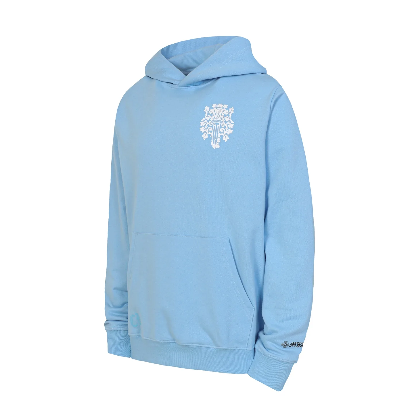 Dagger Logo Print Cotton-Blend Hoodie D14013877 — view 2