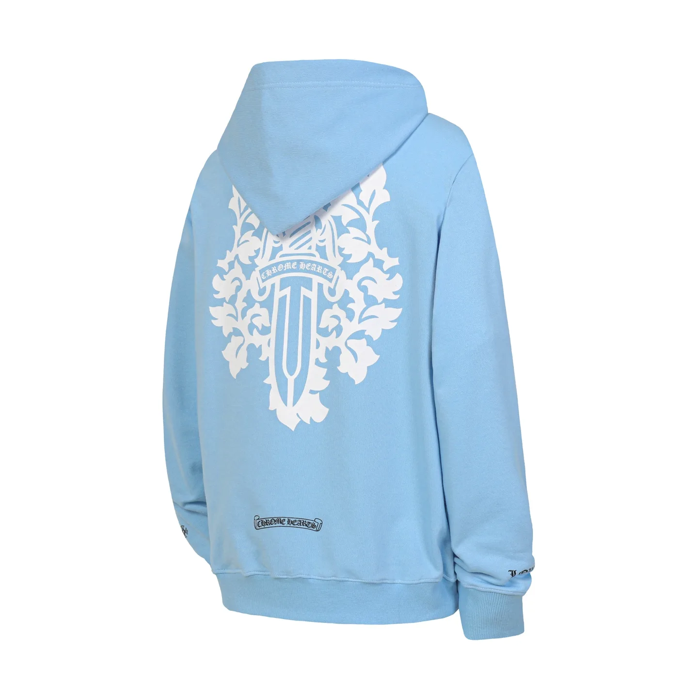 Dagger Logo Print Cotton-Blend Hoodie D14013877 — view 3