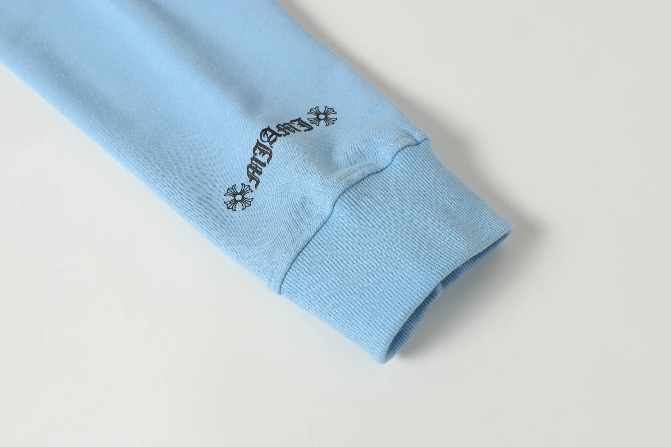 Dagger Logo Print Cotton-Blend Hoodie D14013877 — view 11