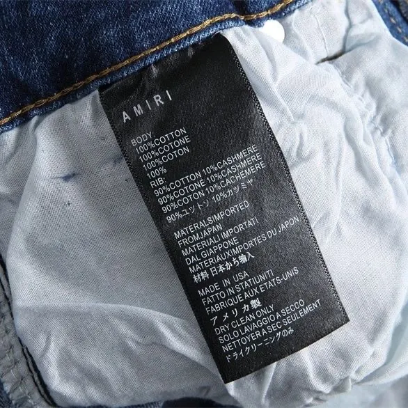 Distressed Logo-Embroidered Slim-Fit Jeans D14523120 — view 9