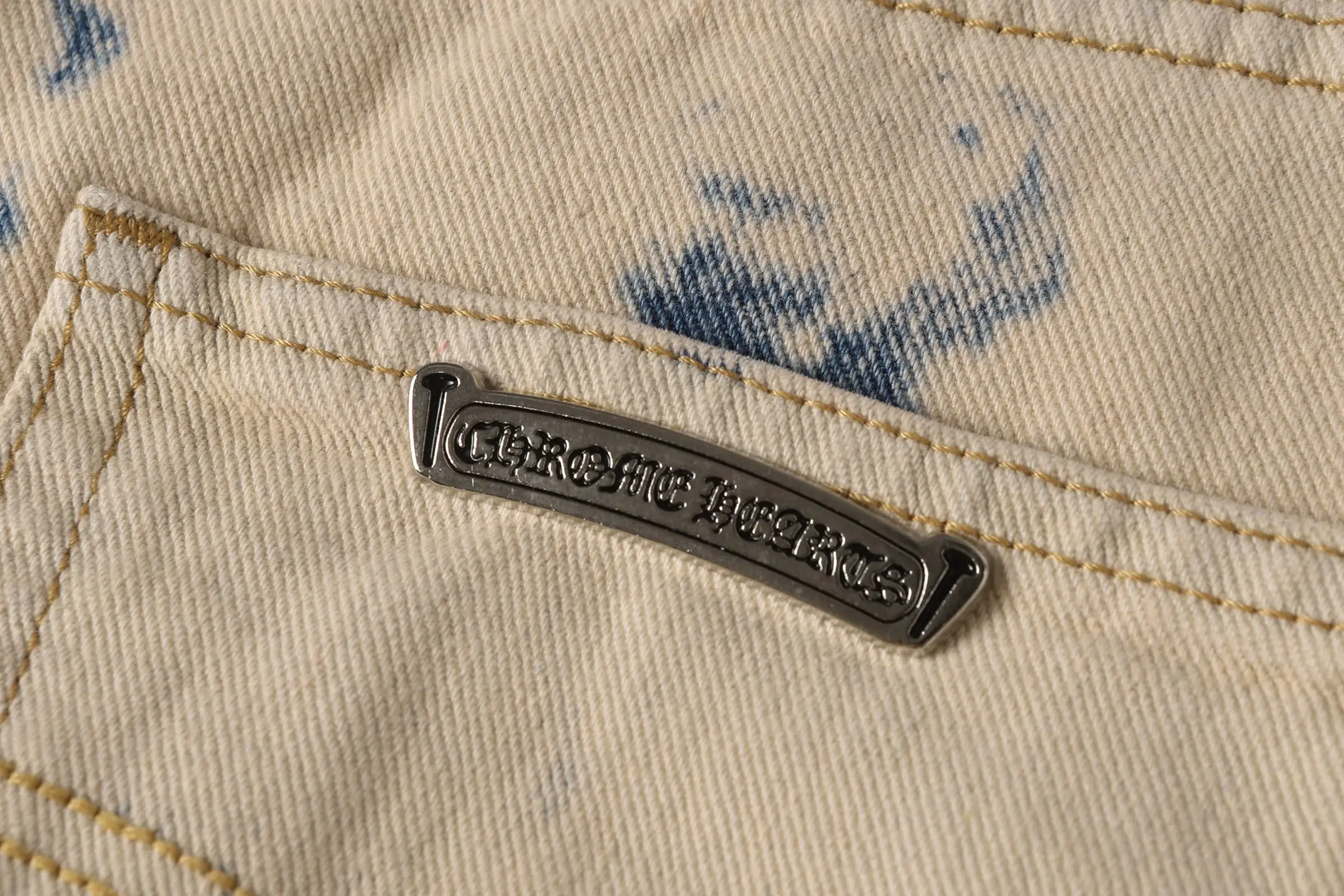 Cross Patch Acid-Wash Straight-Leg Jeans D17513990 — view 17