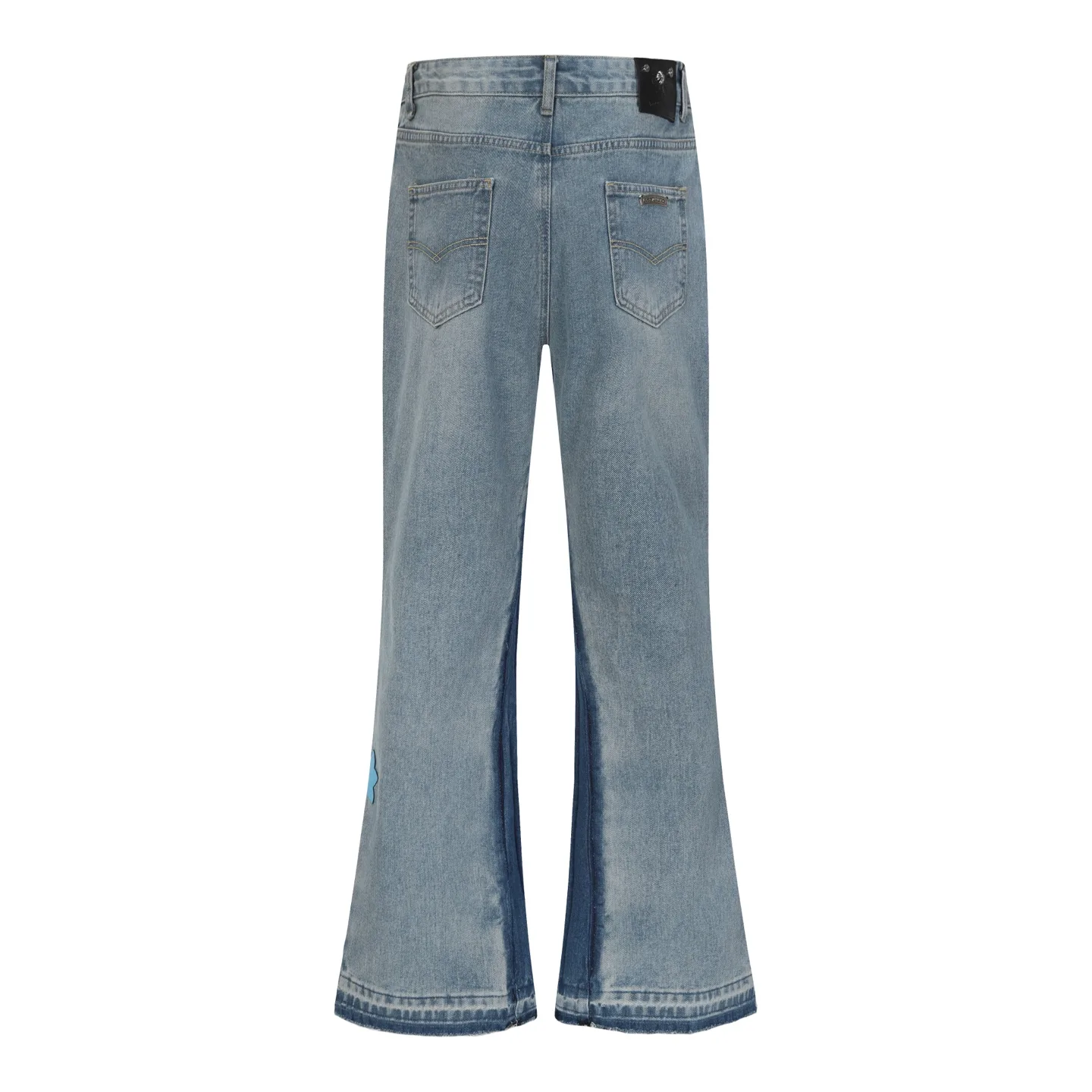 Cross Patch Flared Jeans D17013989 — view 3