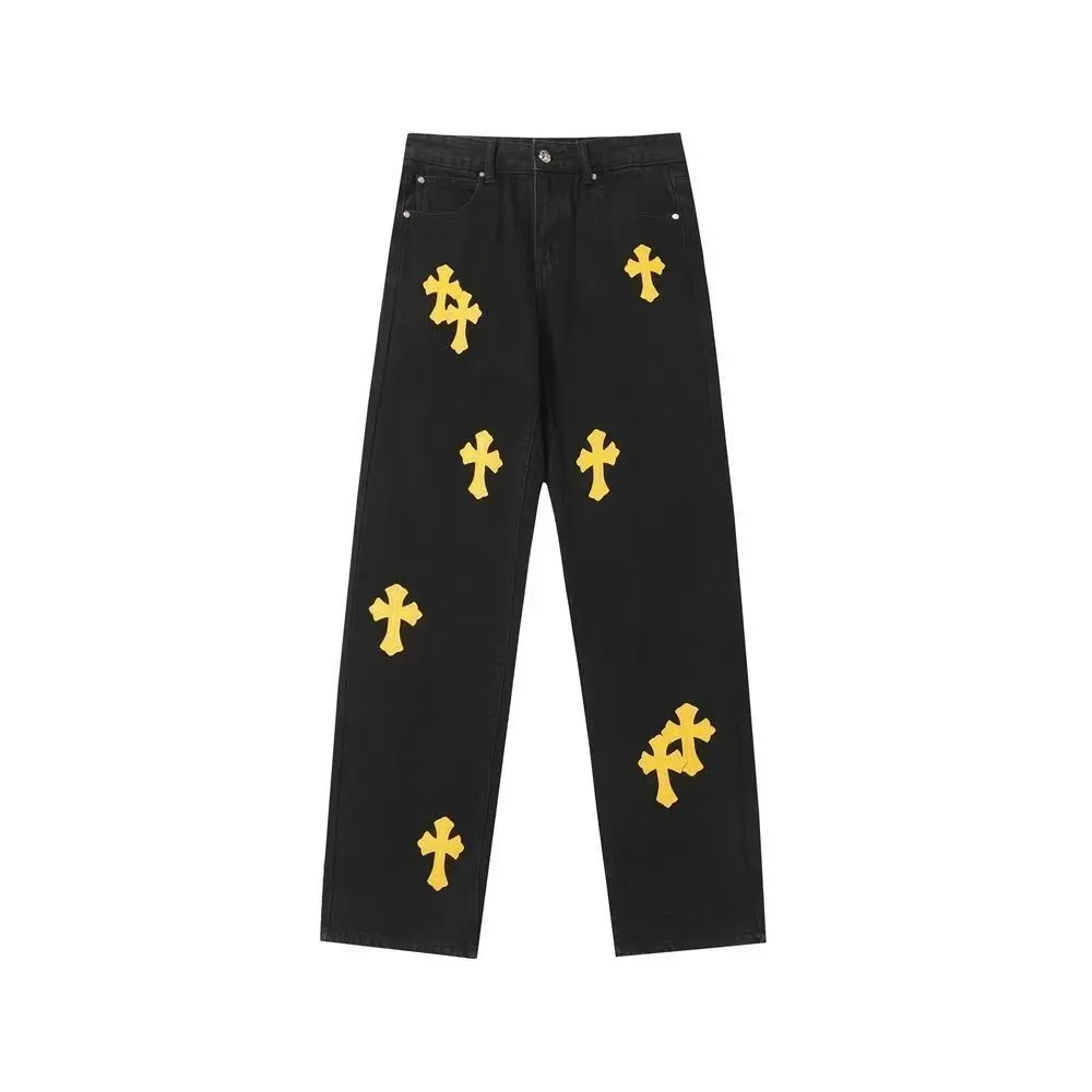Cross Patch Slim-Fit Denim Jeans D17519793