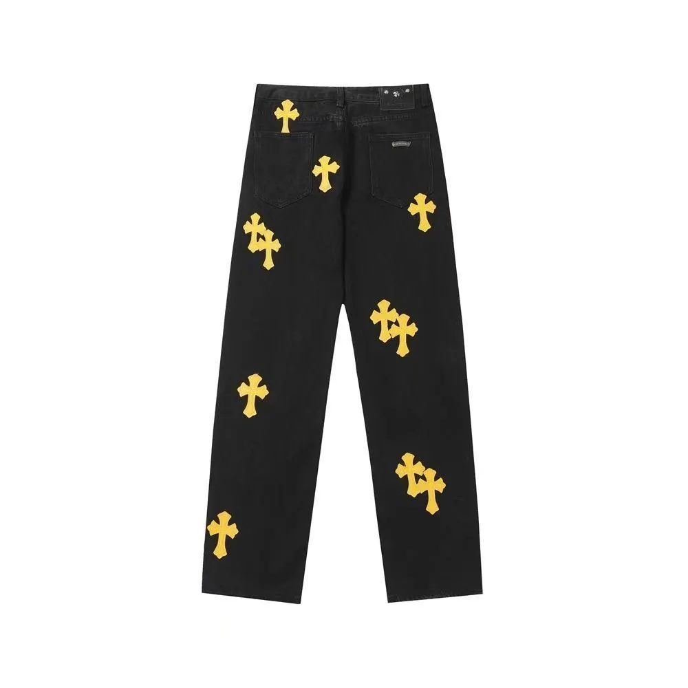 Cross Patch Slim-Fit Denim Jeans D17519793 — view 2