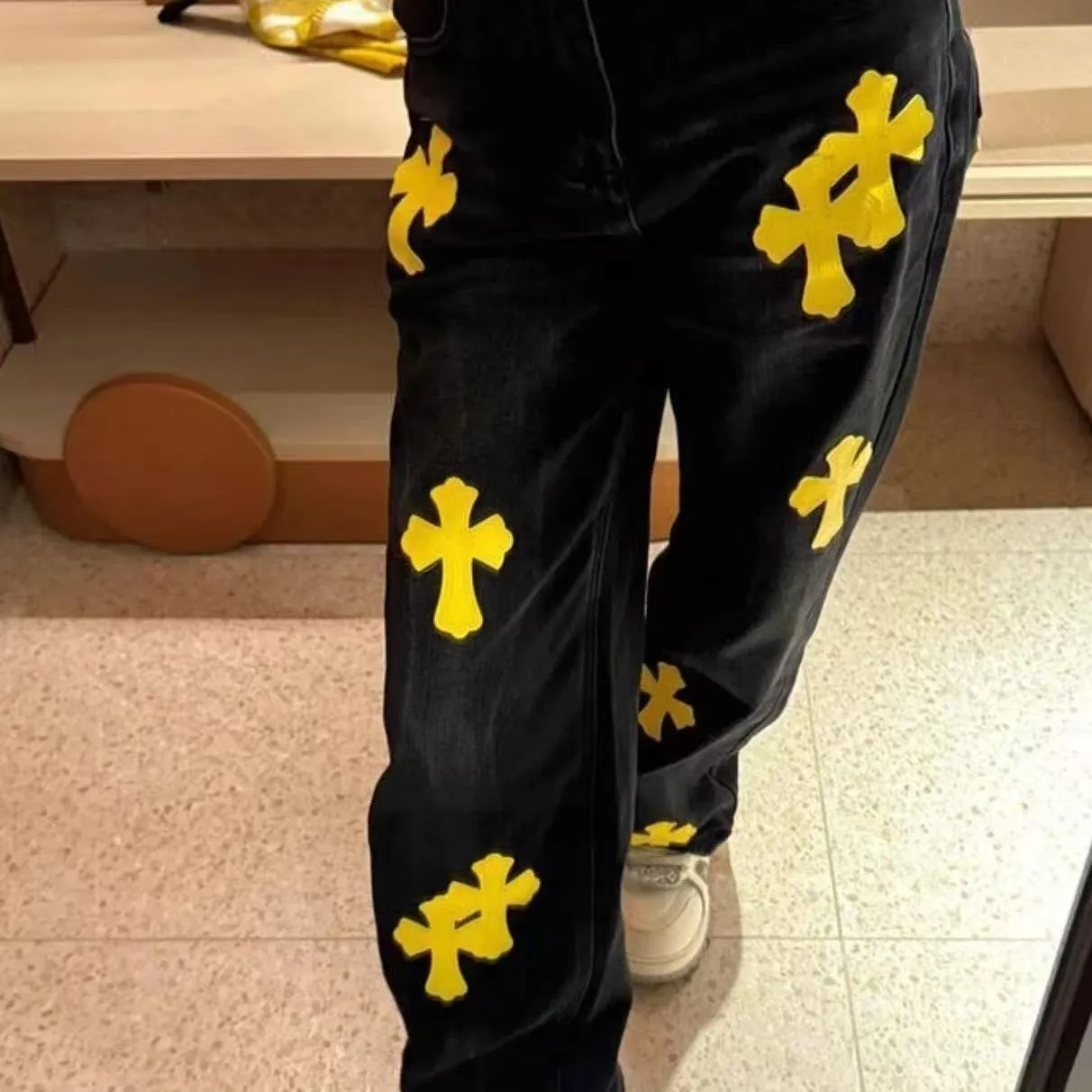 Cross Patch Slim-Fit Denim Jeans D17519793 — view 10