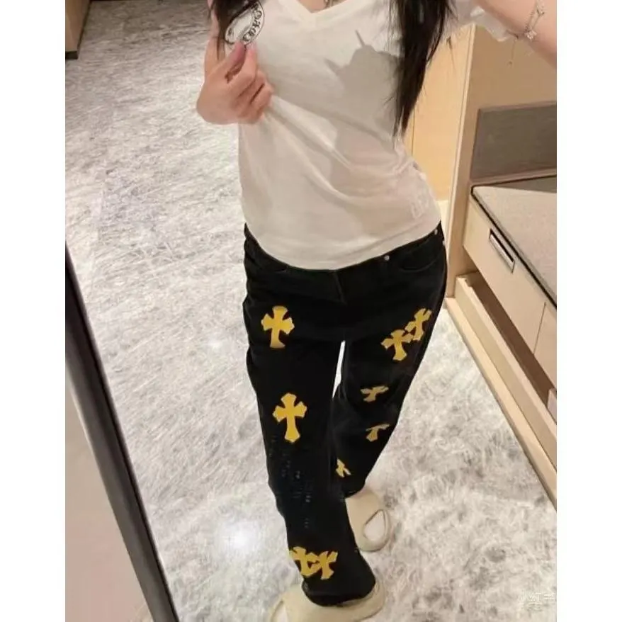 Cross Patch Slim-Fit Denim Jeans D17519793 — view 12