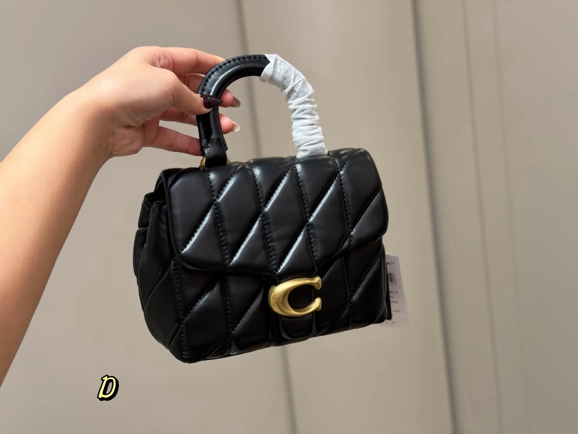 Coach Tabby Quilted Top Handle Bag D34017974 — view 27