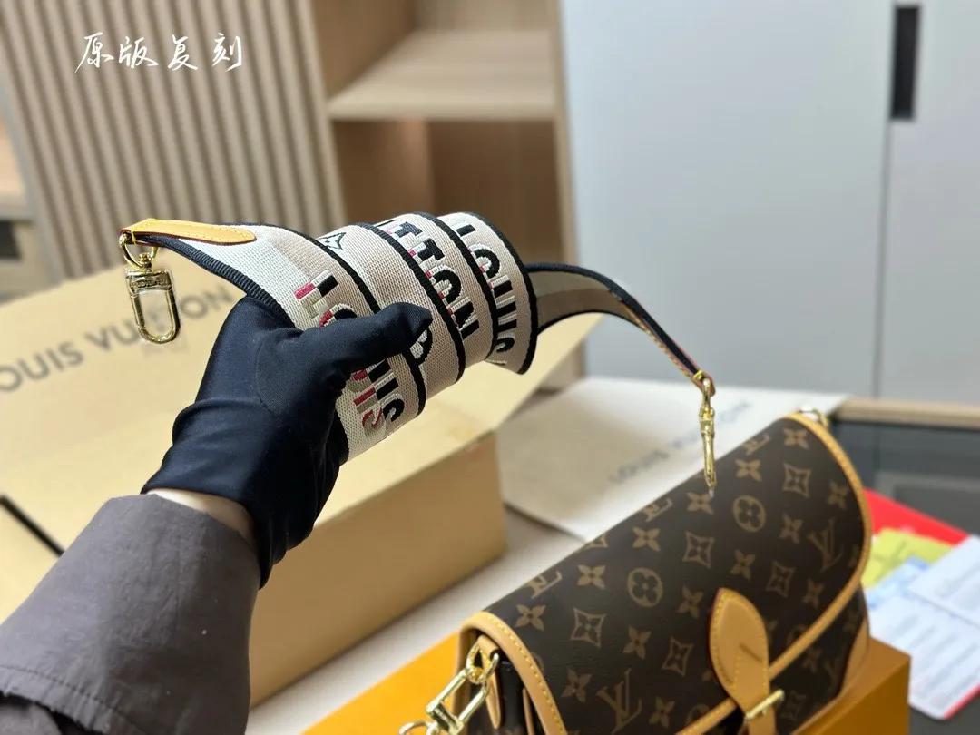 Diane Monogram Shoulder Bag D30018045 — view 3