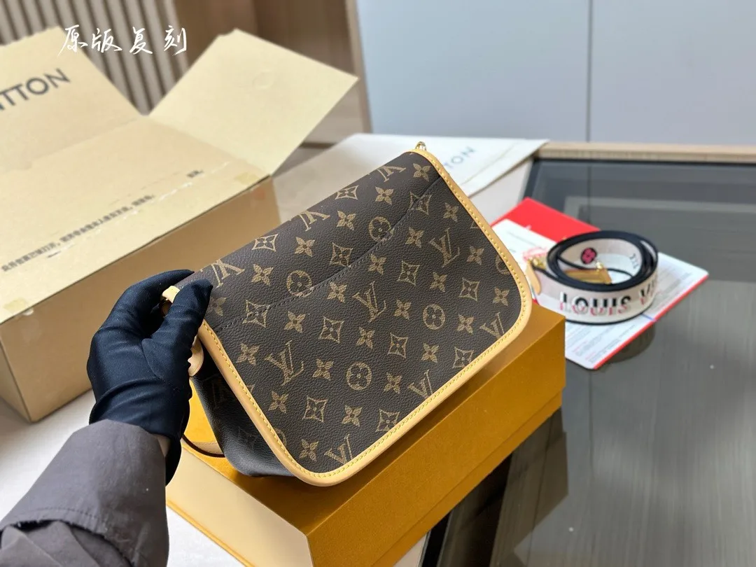 Diane Monogram Shoulder Bag D30018045 — view 8
