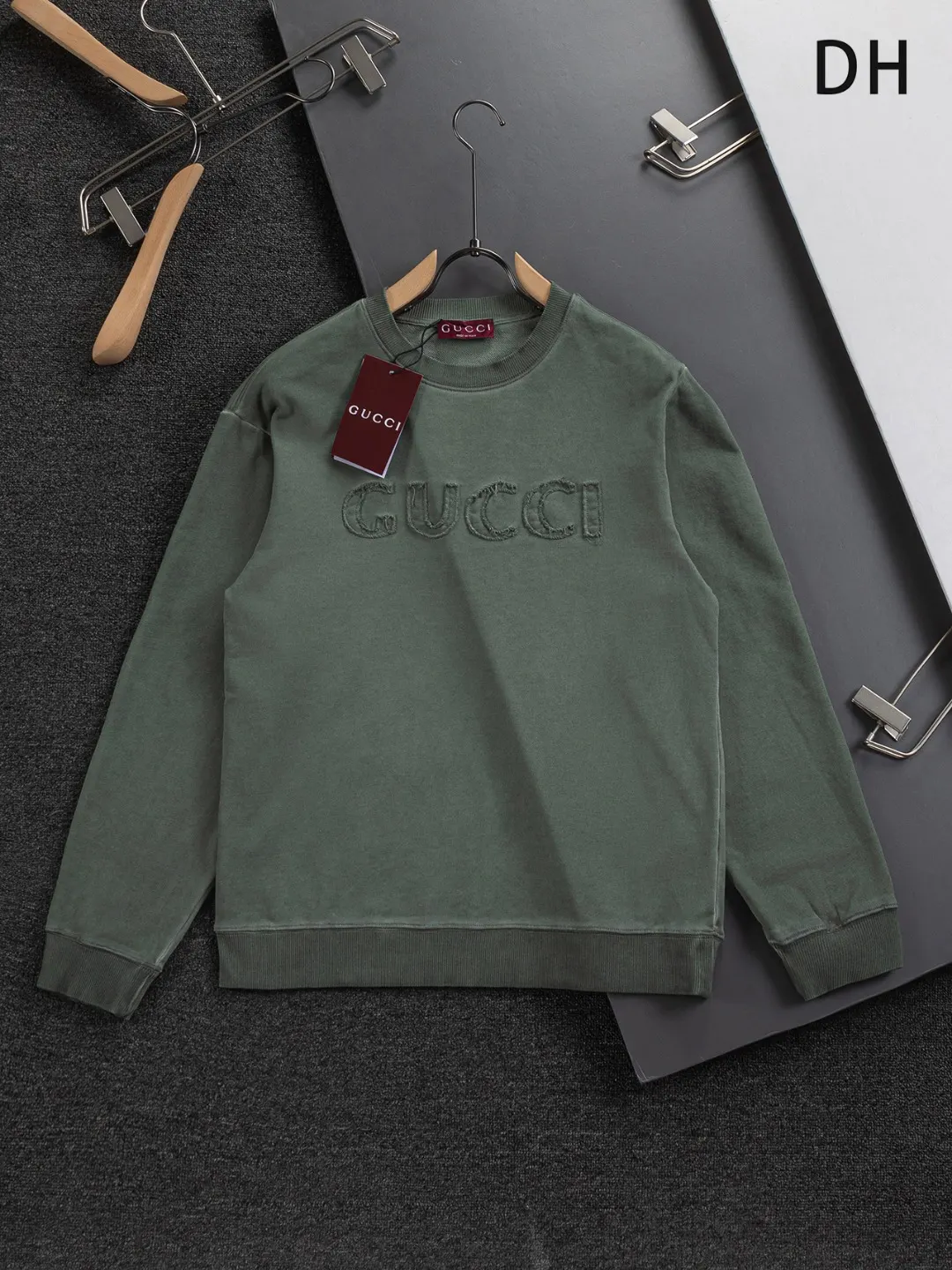 Logo Appliqué Cotton-Jersey Sweatshirt D20024124