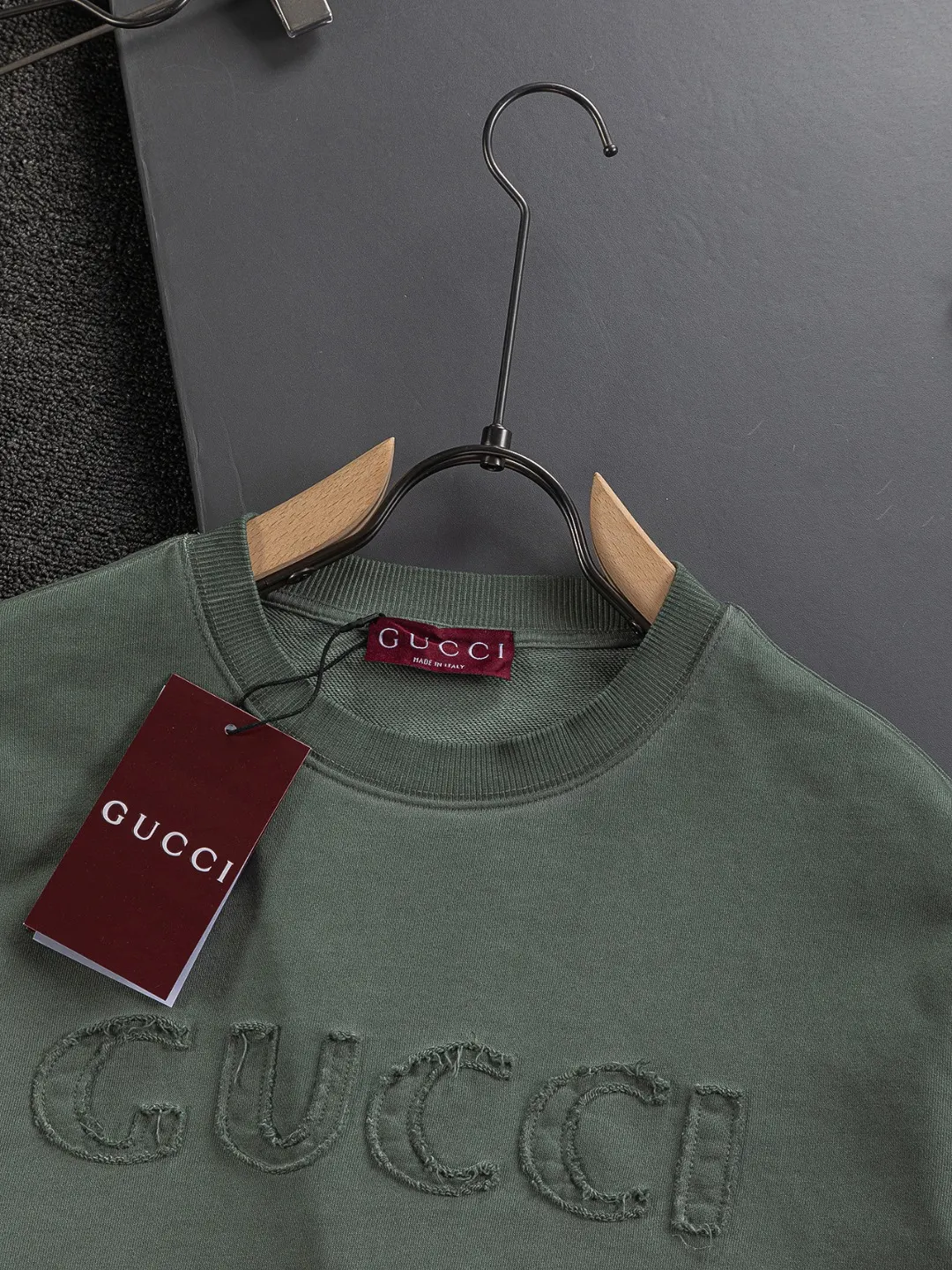 Logo Appliqué Cotton-Jersey Sweatshirt D20024124 — view 3