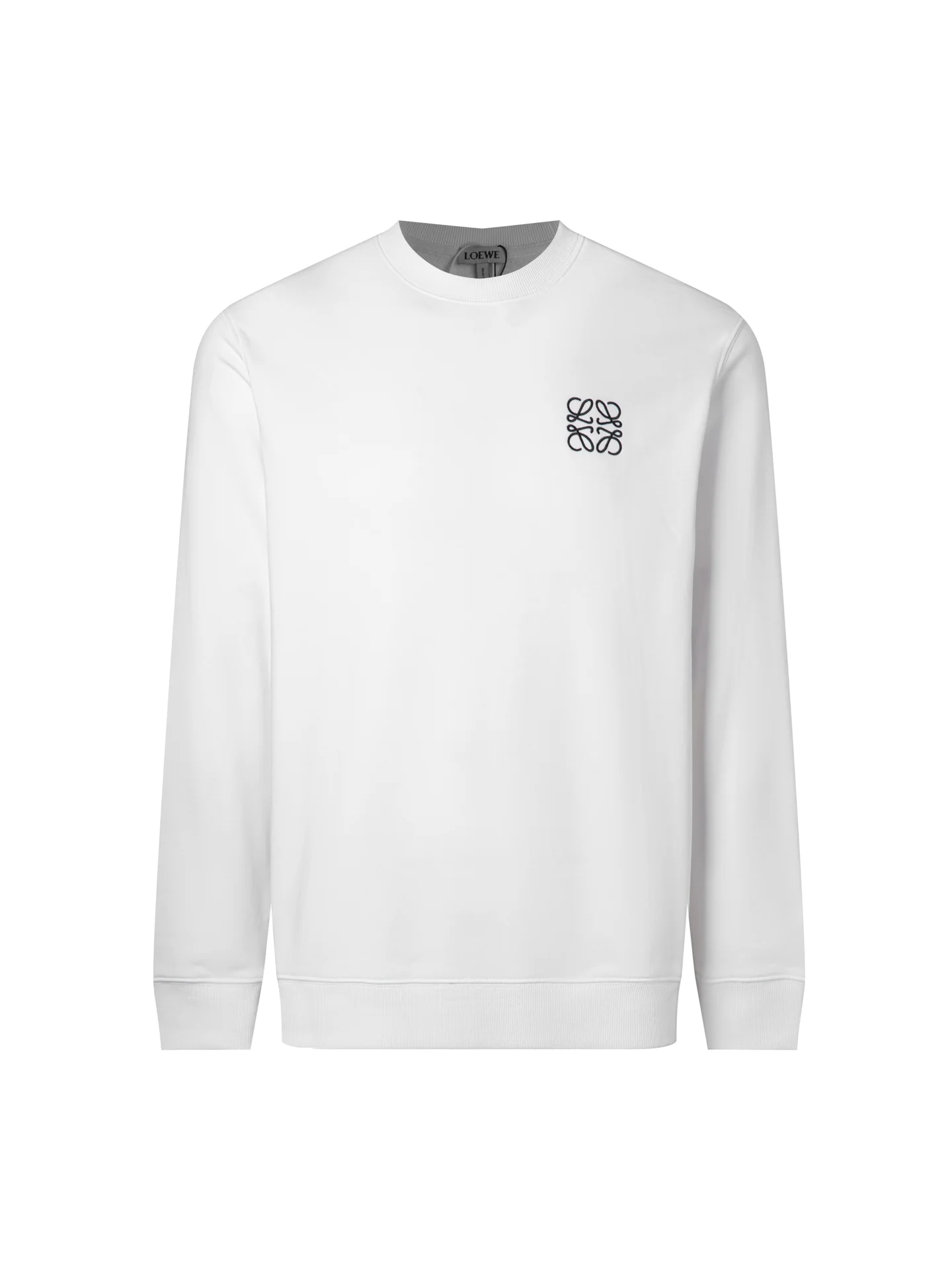 Anagram Embroidered Cotton-Jersey Sweatshirt D20021712