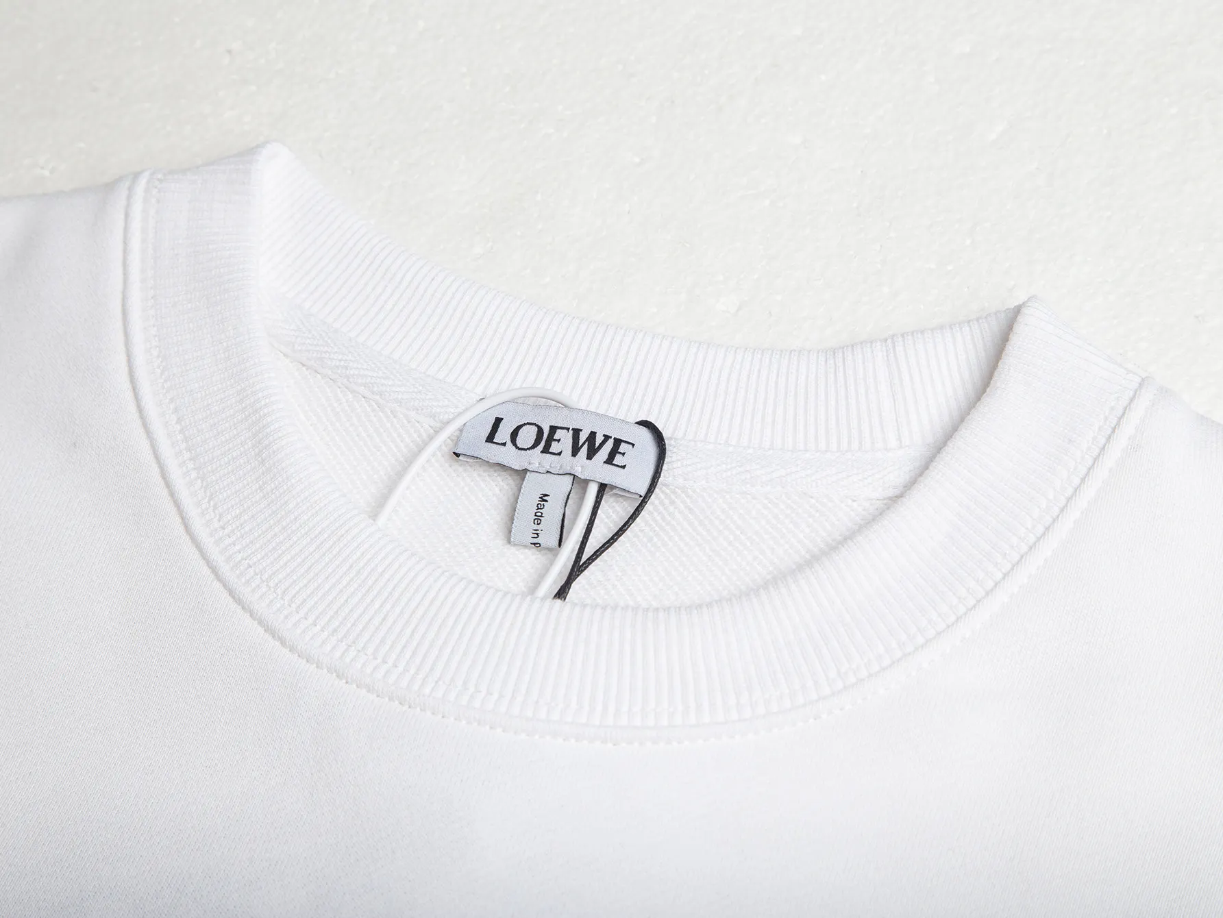 Anagram Embroidered Cotton-Jersey Sweatshirt D20021712 — view 4