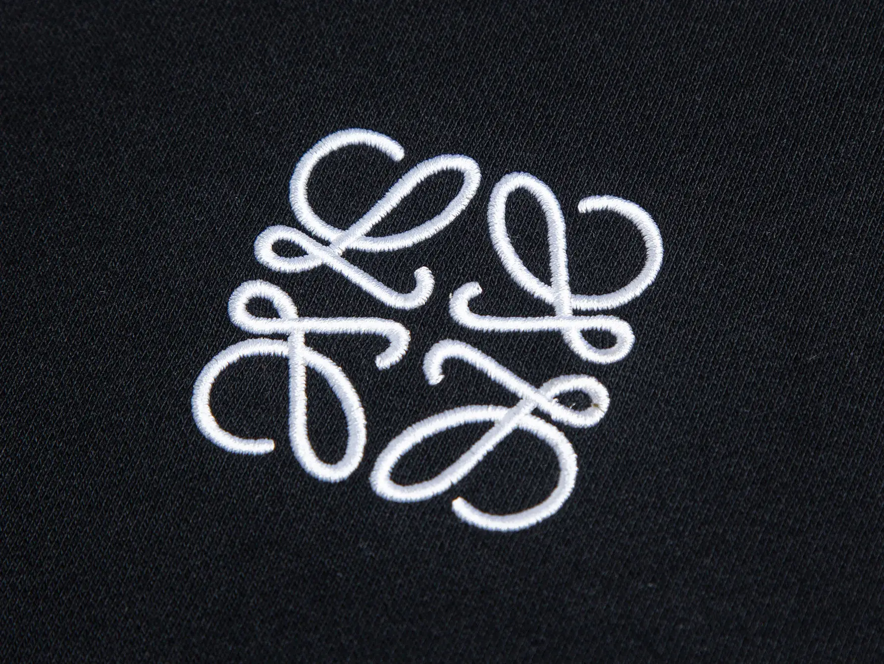 Anagram Logo Embroidered Crew-Neck Sweatshirt D20021709 — view 3