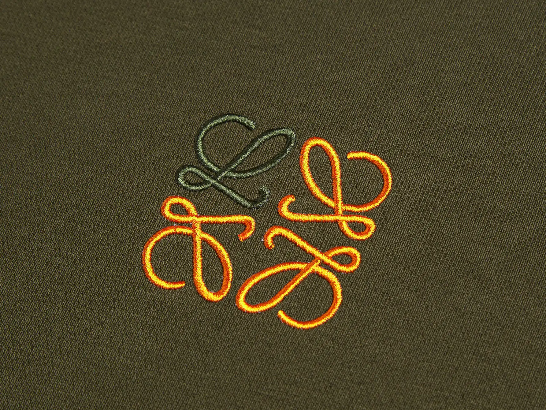 Anagram Embroidered Crew-Neck Sweatshirt D20021710 — view 3