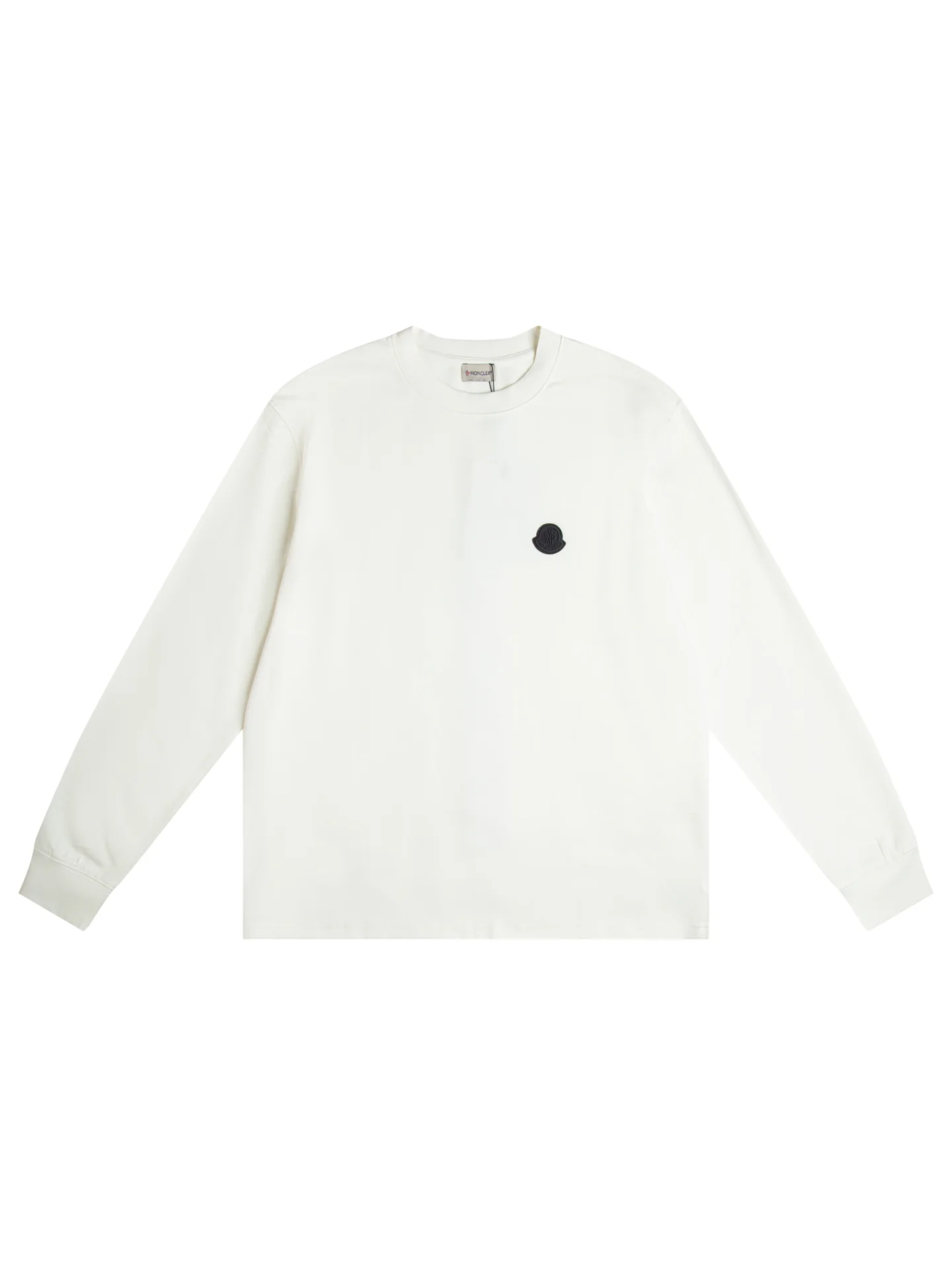 Logo-Patch Cotton-Blend Sweatshirt D20021748