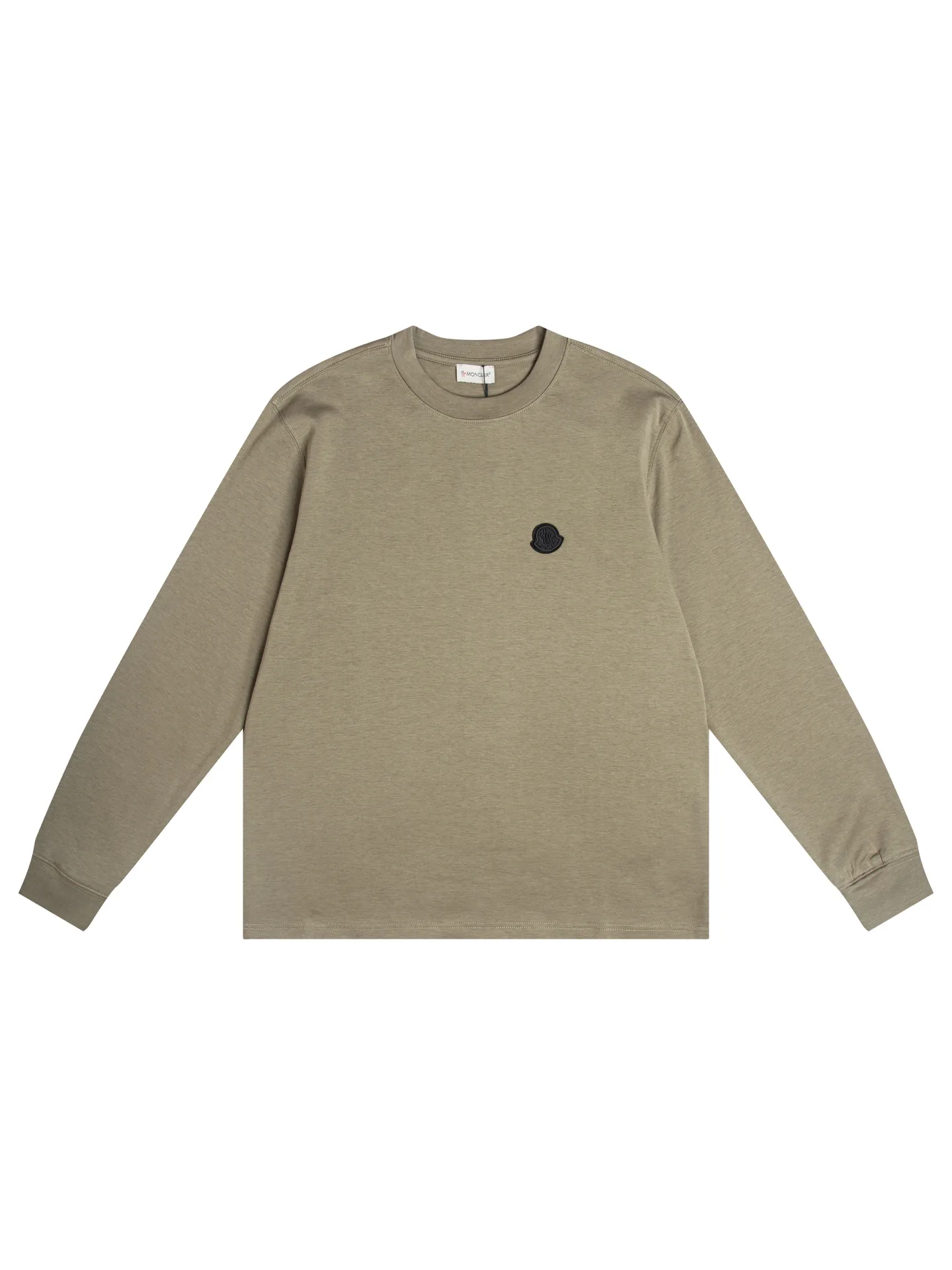 Logo-Patch Cotton-Blend Long-Sleeve T-Shirt D20021749