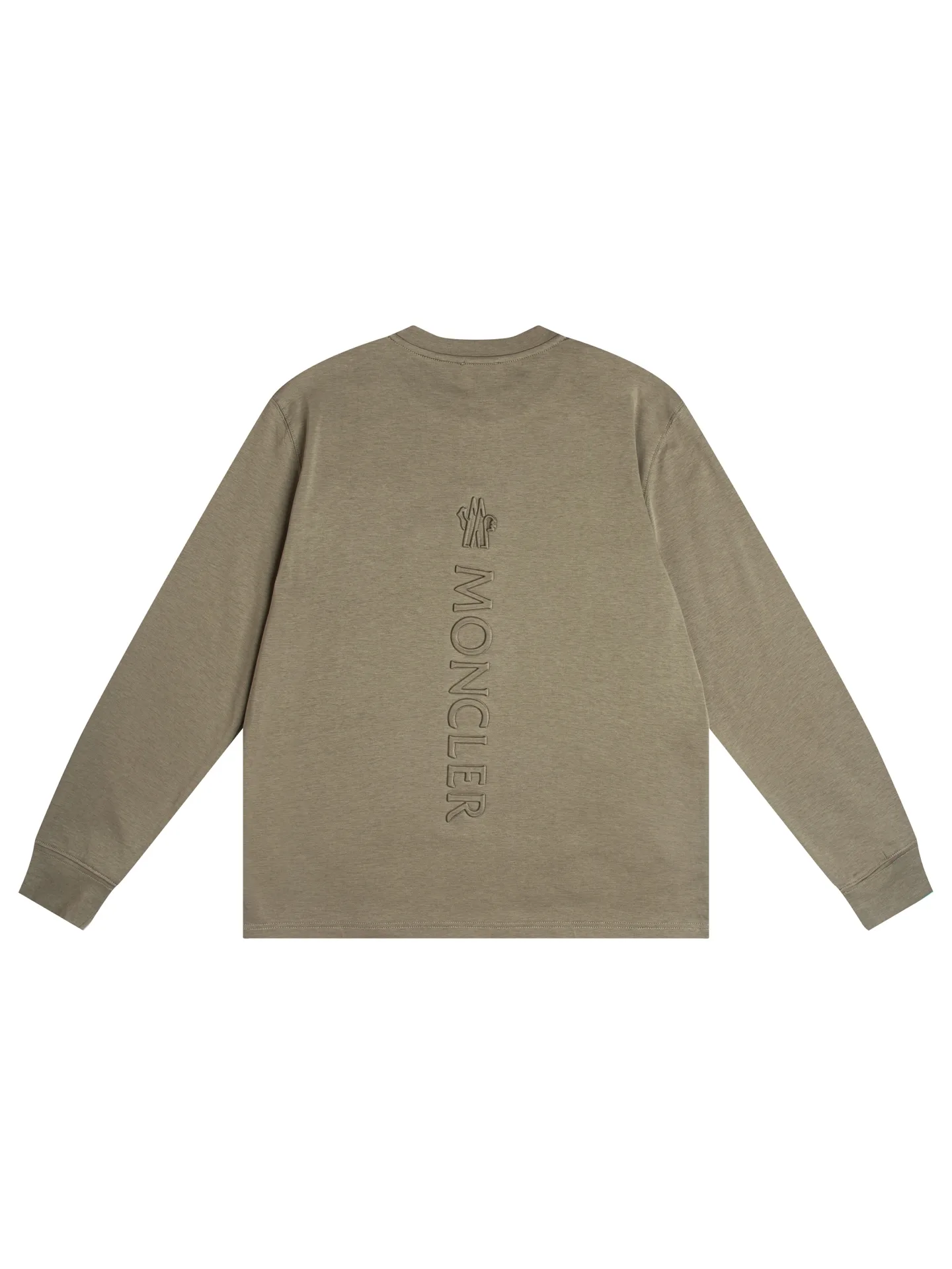 Logo-Patch Cotton-Blend Long-Sleeve T-Shirt D20021749 — view 2