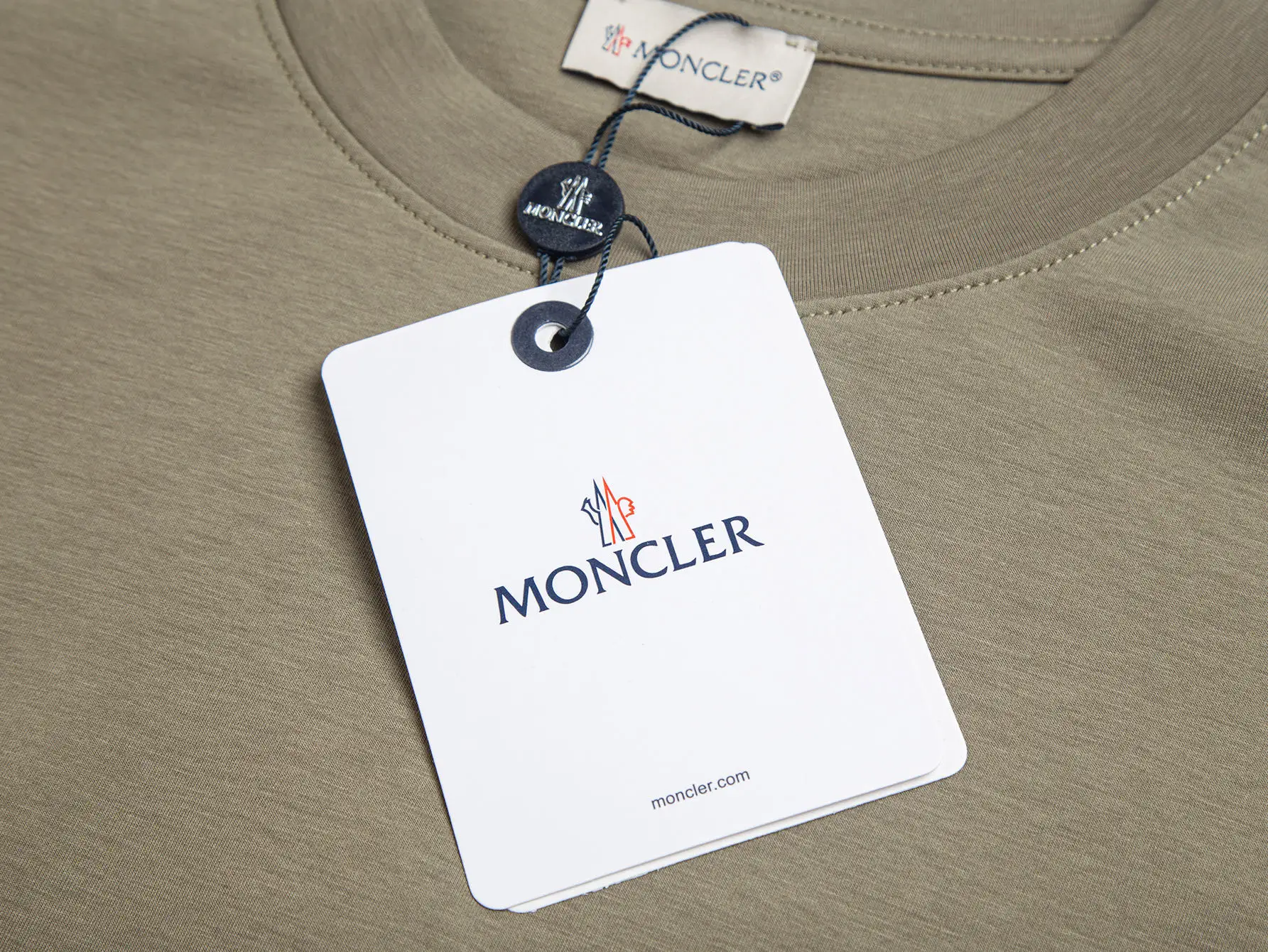 Logo-Patch Cotton-Blend Long-Sleeve T-Shirt D20021749 — view 5