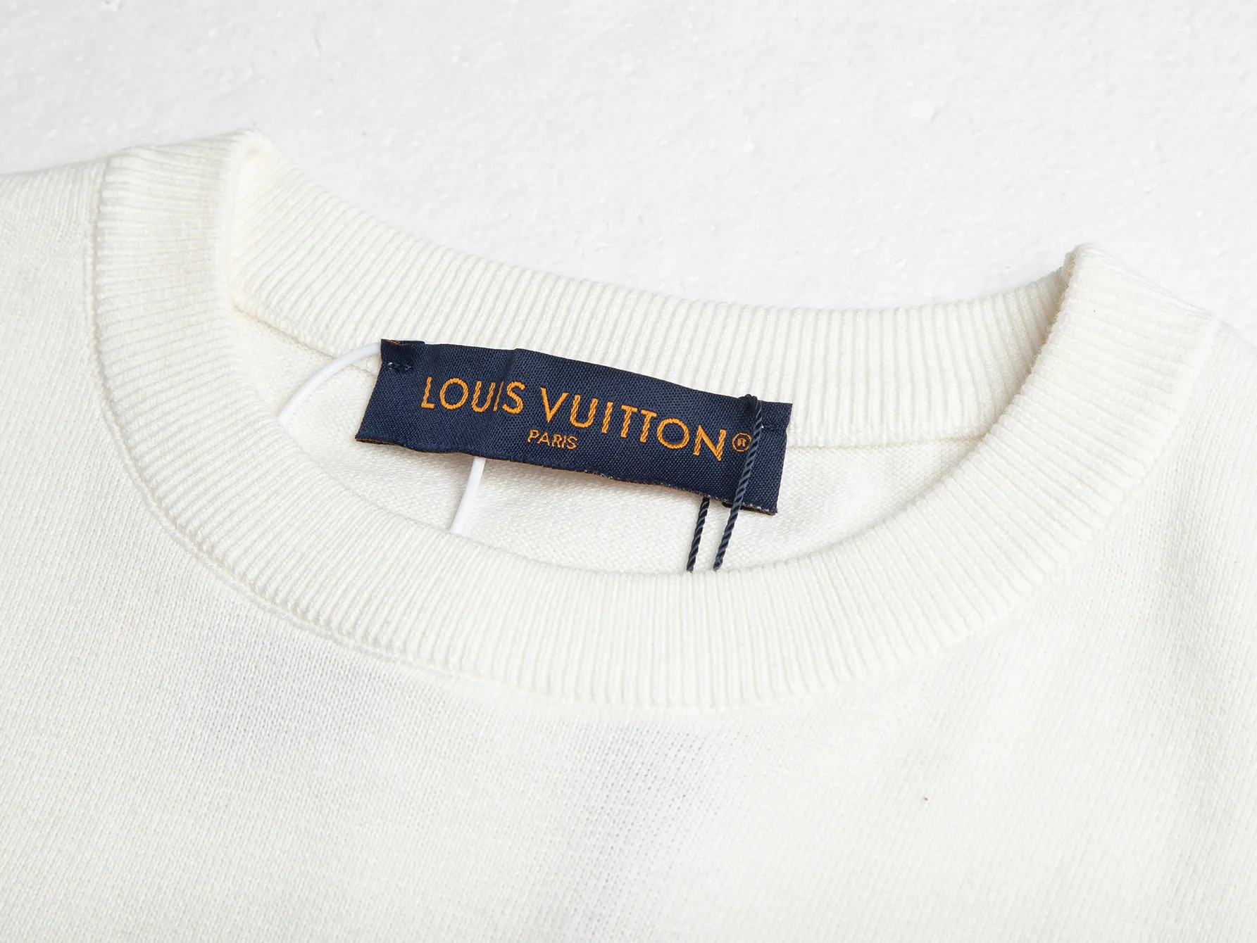 Monogram Intarsia Wool-Blend Knit T-Shirt D21021683 — view 7