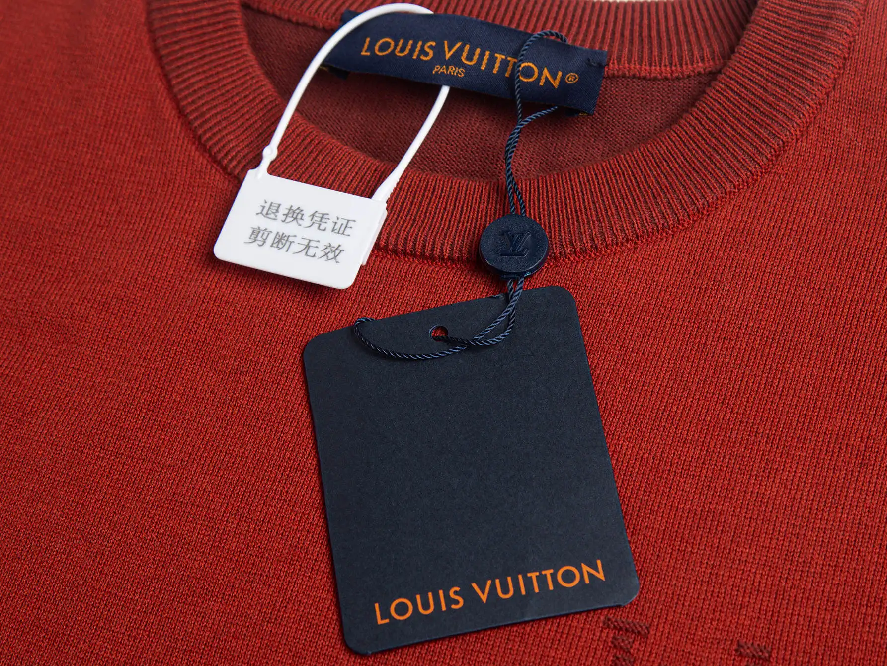Monogram Intarsia Wool-Blend Knit T-Shirt D21021682 — view 9