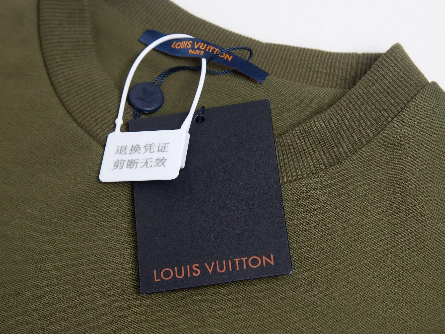 Embroidered Patch Damier Sweatshirt D21021718 — view 5