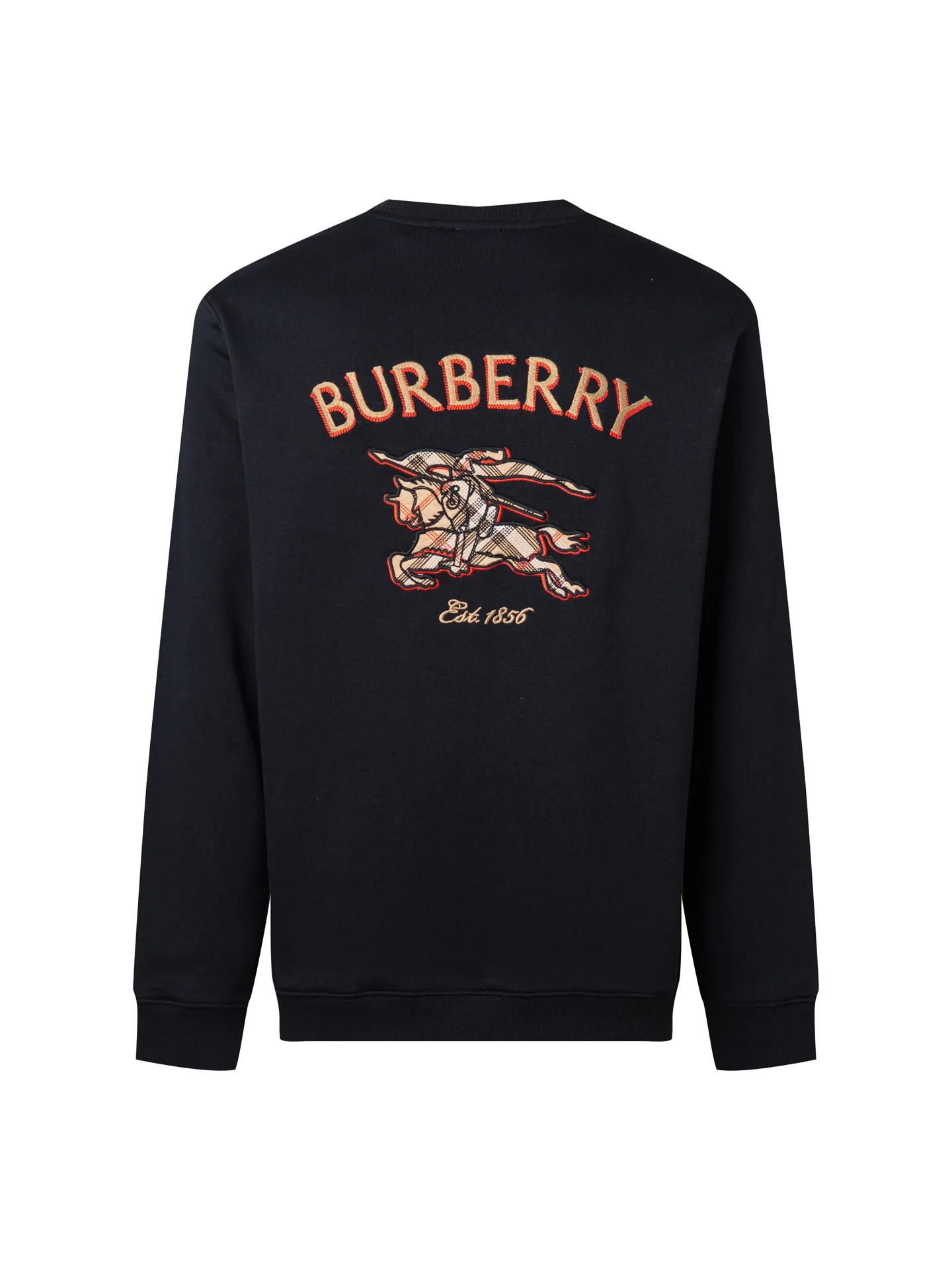 Equestrian Knight Embroidered Crew-Neck Sweatshirt D21021686 — view 2