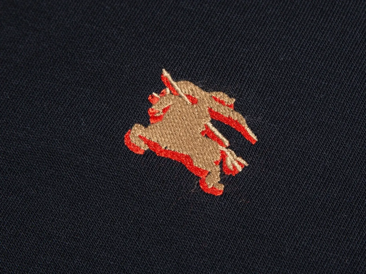 Equestrian Knight Embroidered Crew-Neck Sweatshirt D21021686 — view 3