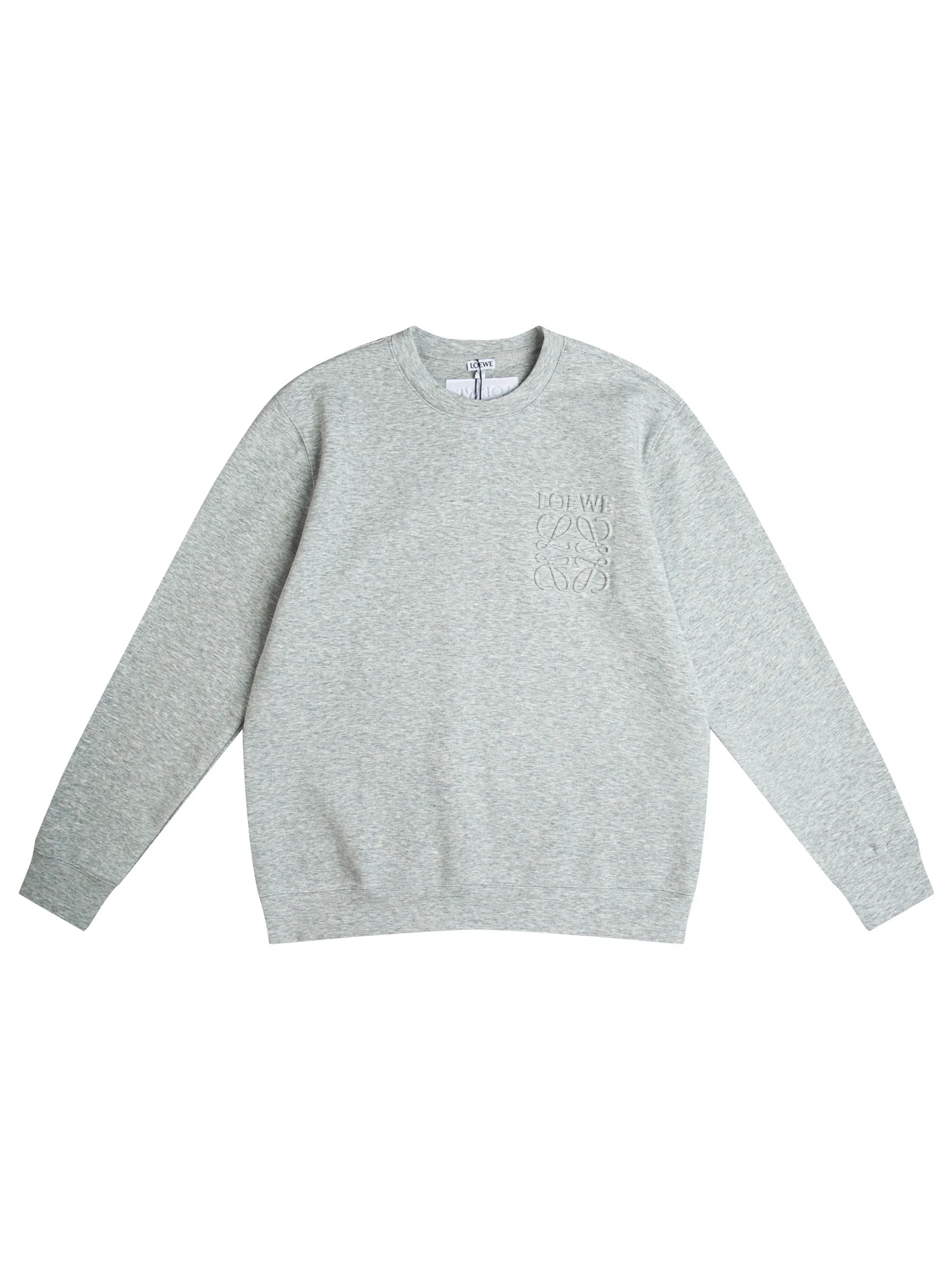 Anagram Embossed Cotton-Blend Sweatshirt D21021750