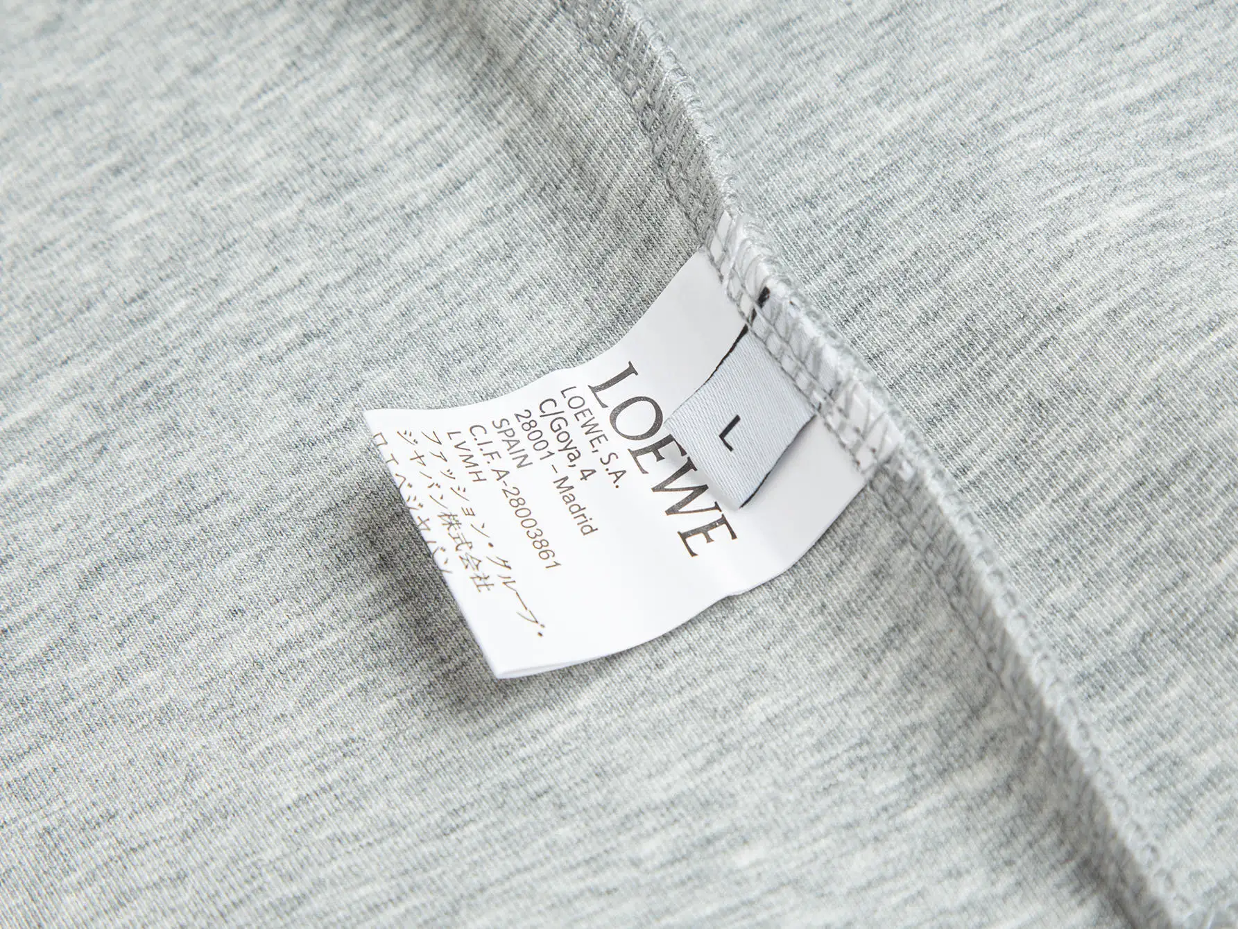 Anagram Embossed Cotton-Blend Sweatshirt D21021750 — view 9