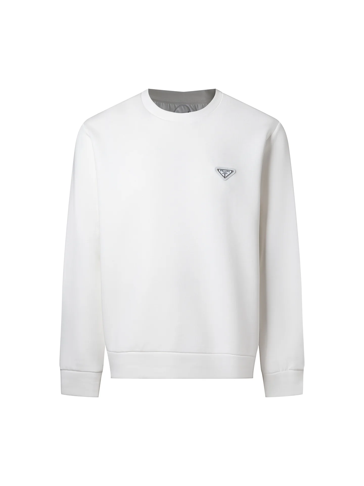 Logo-Patch Cotton-Blend Sweatshirt D22521717